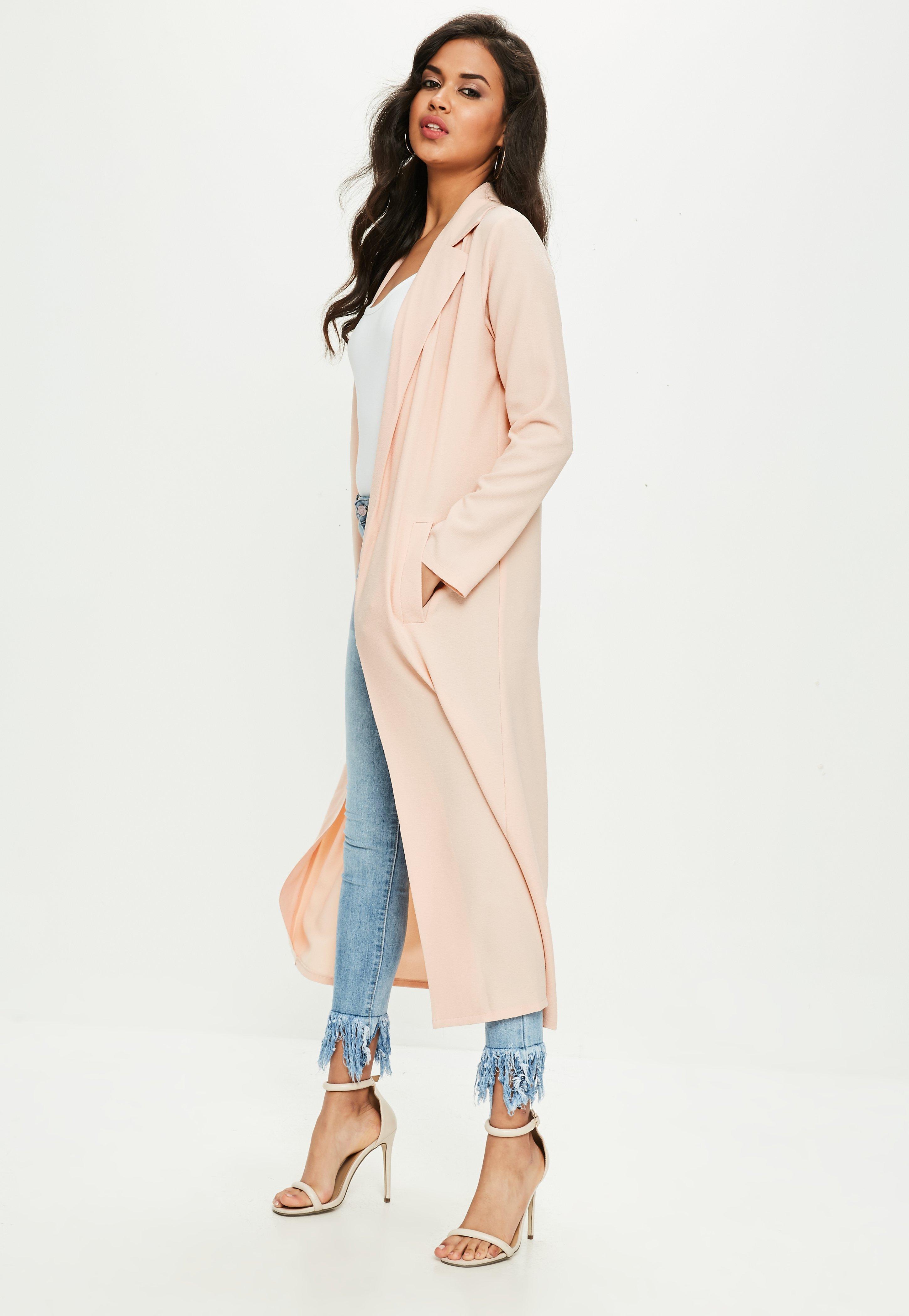 maxi duster jacket