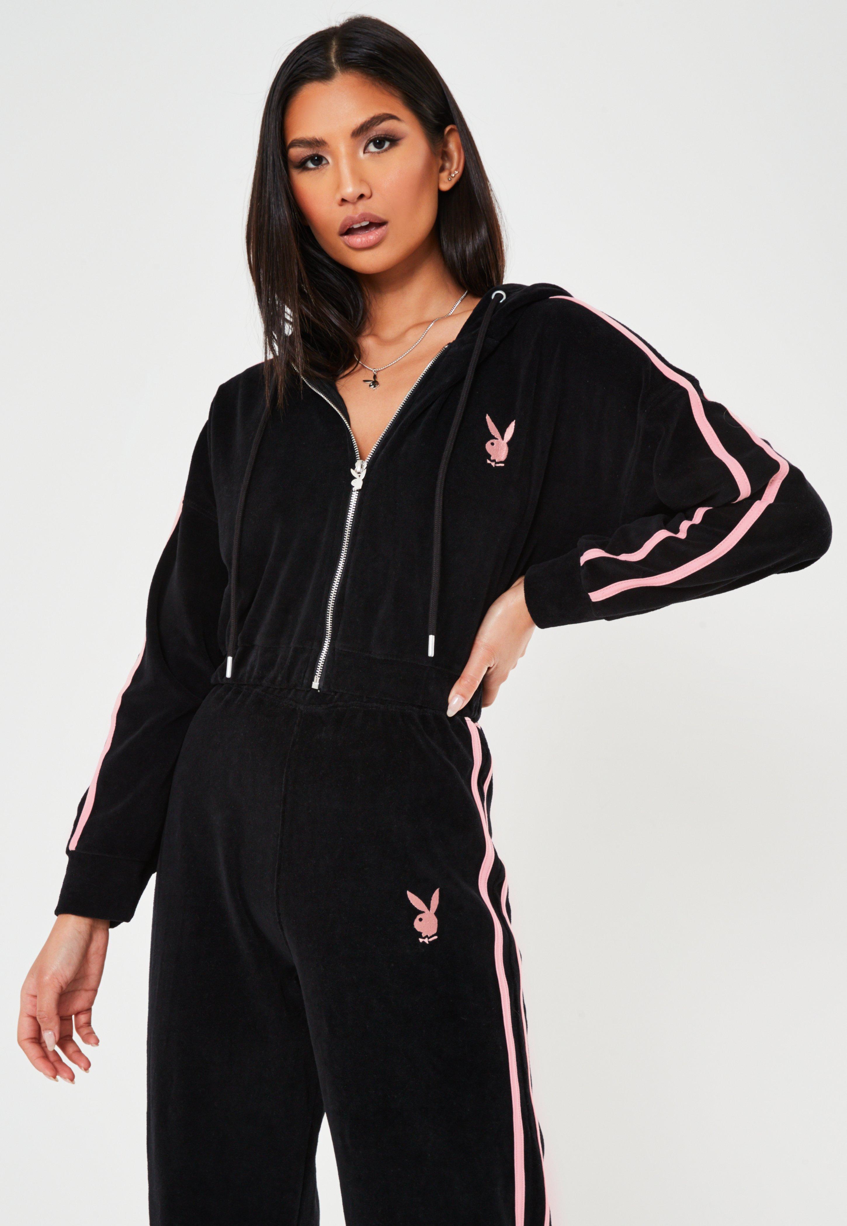 Playboy velvet tracksuit Clearance