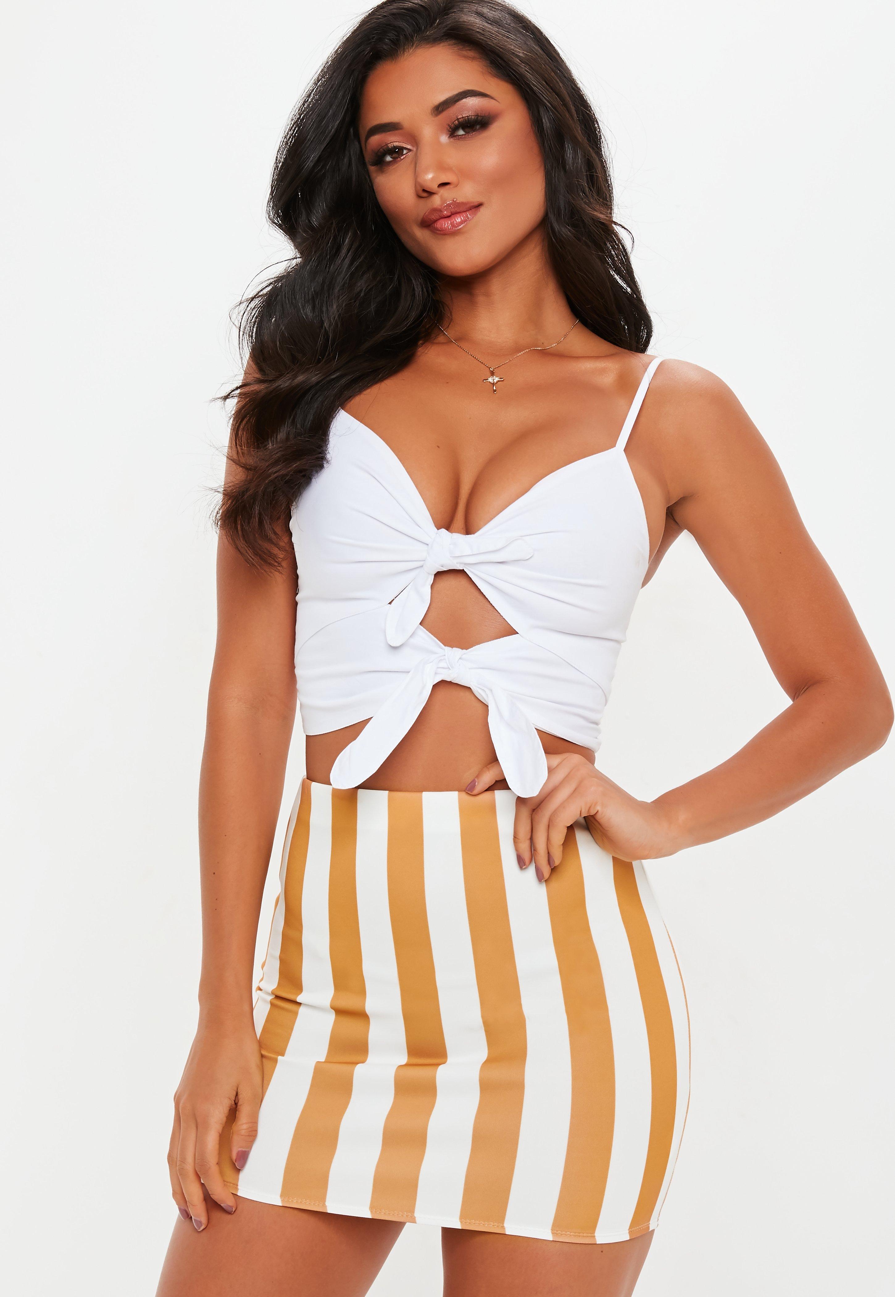 camel bodycon skirt