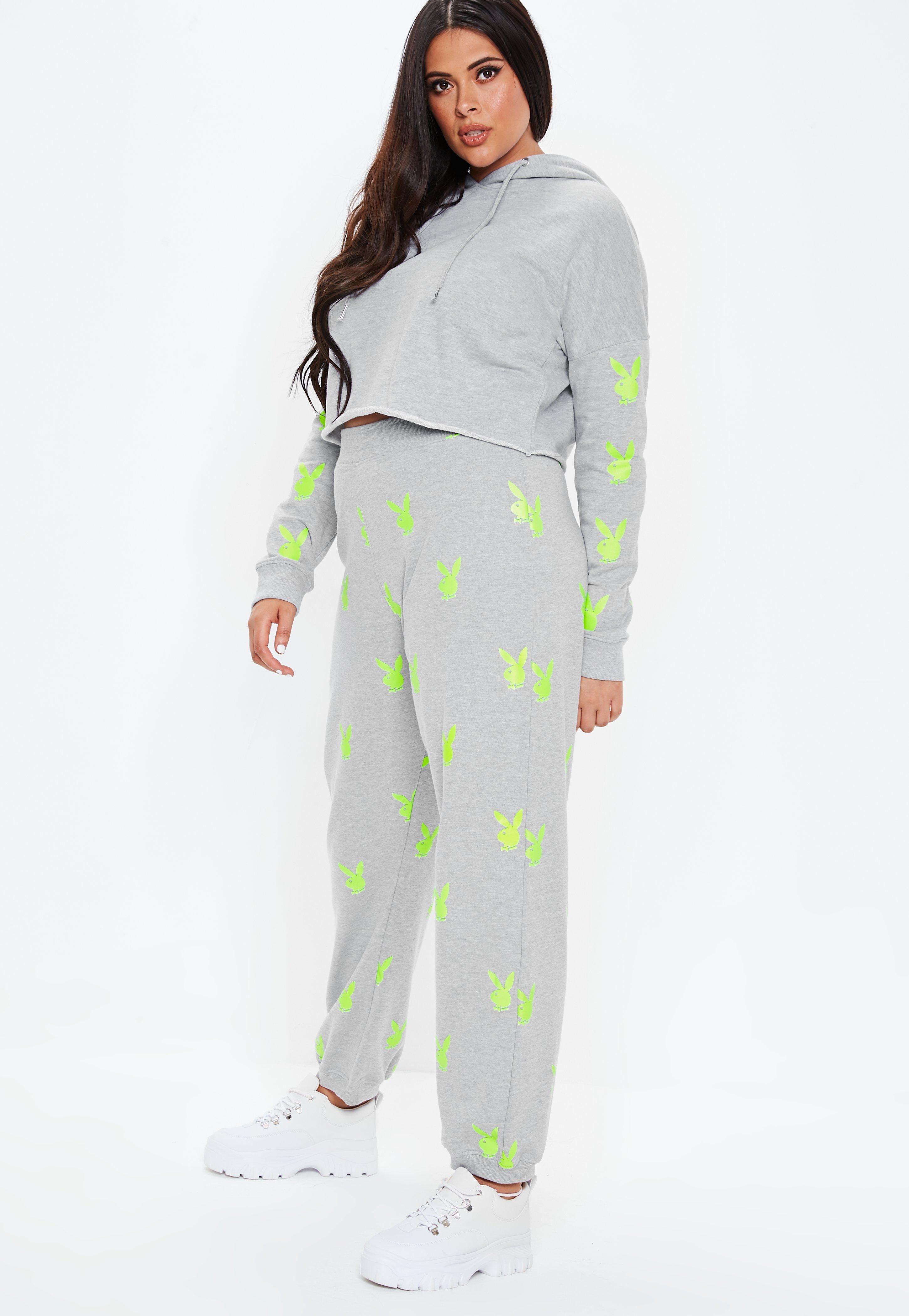 Playboy Grey Sweatpants Outlet Online 