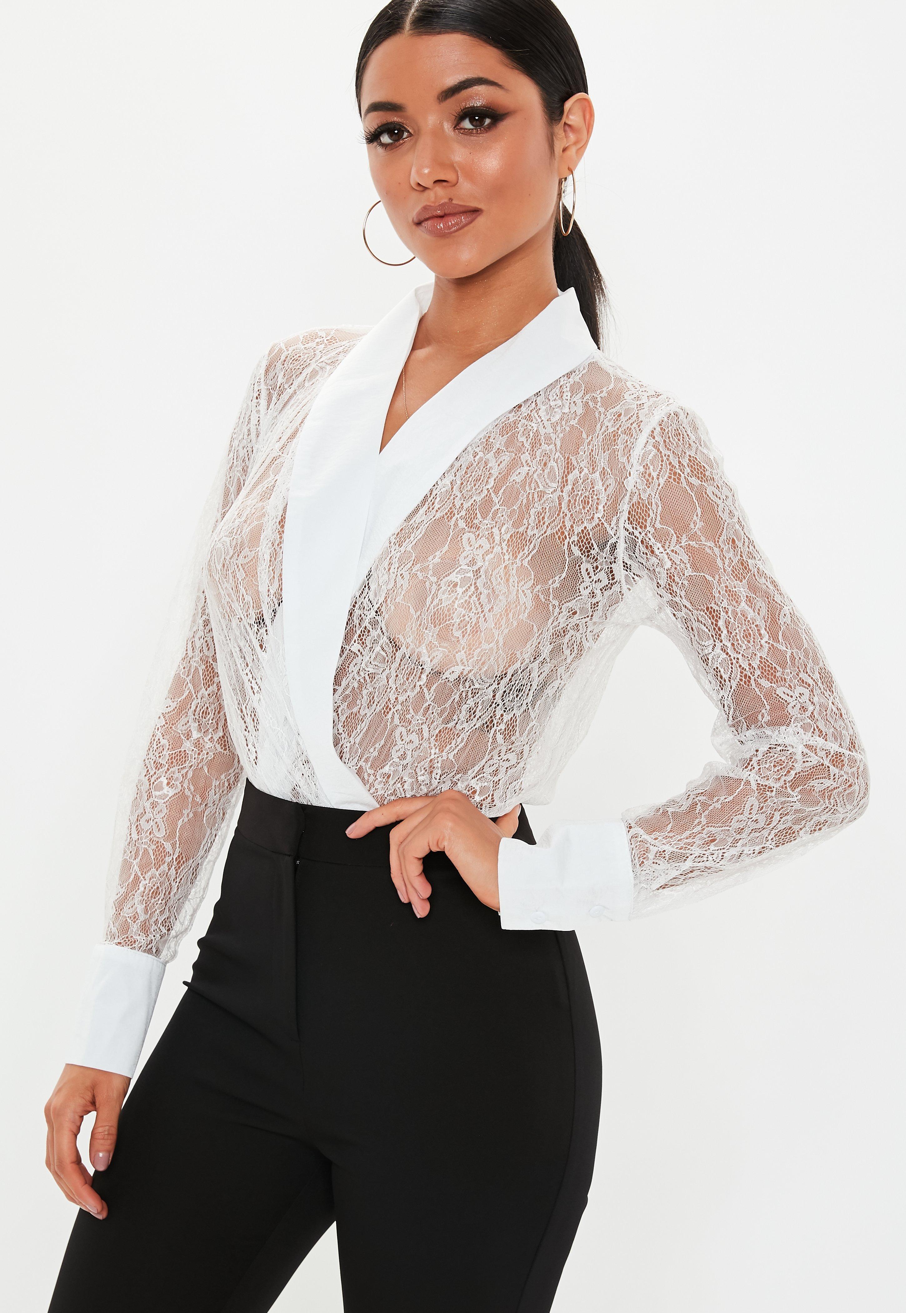 tuxedo bodysuit