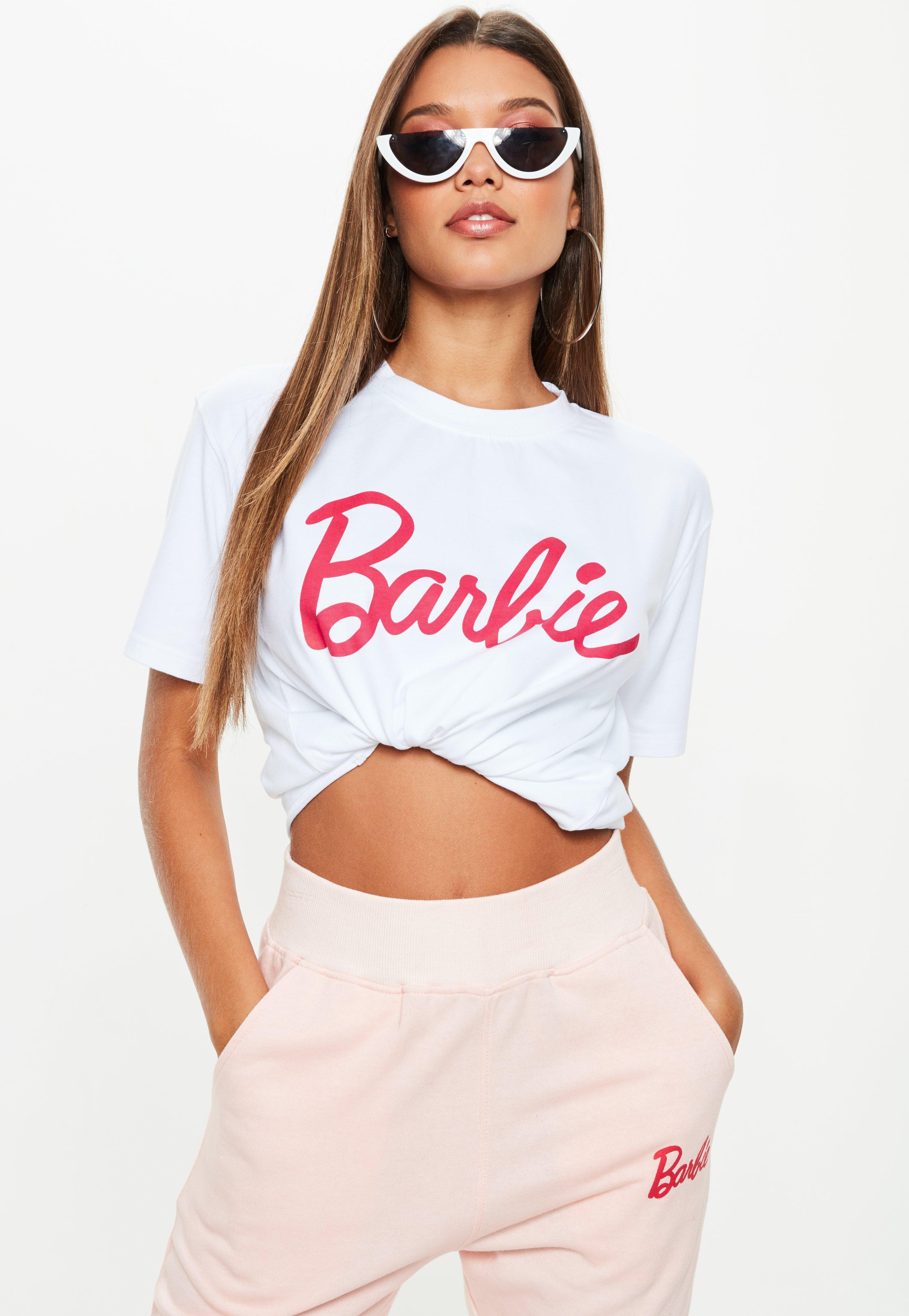 white barbie shirt