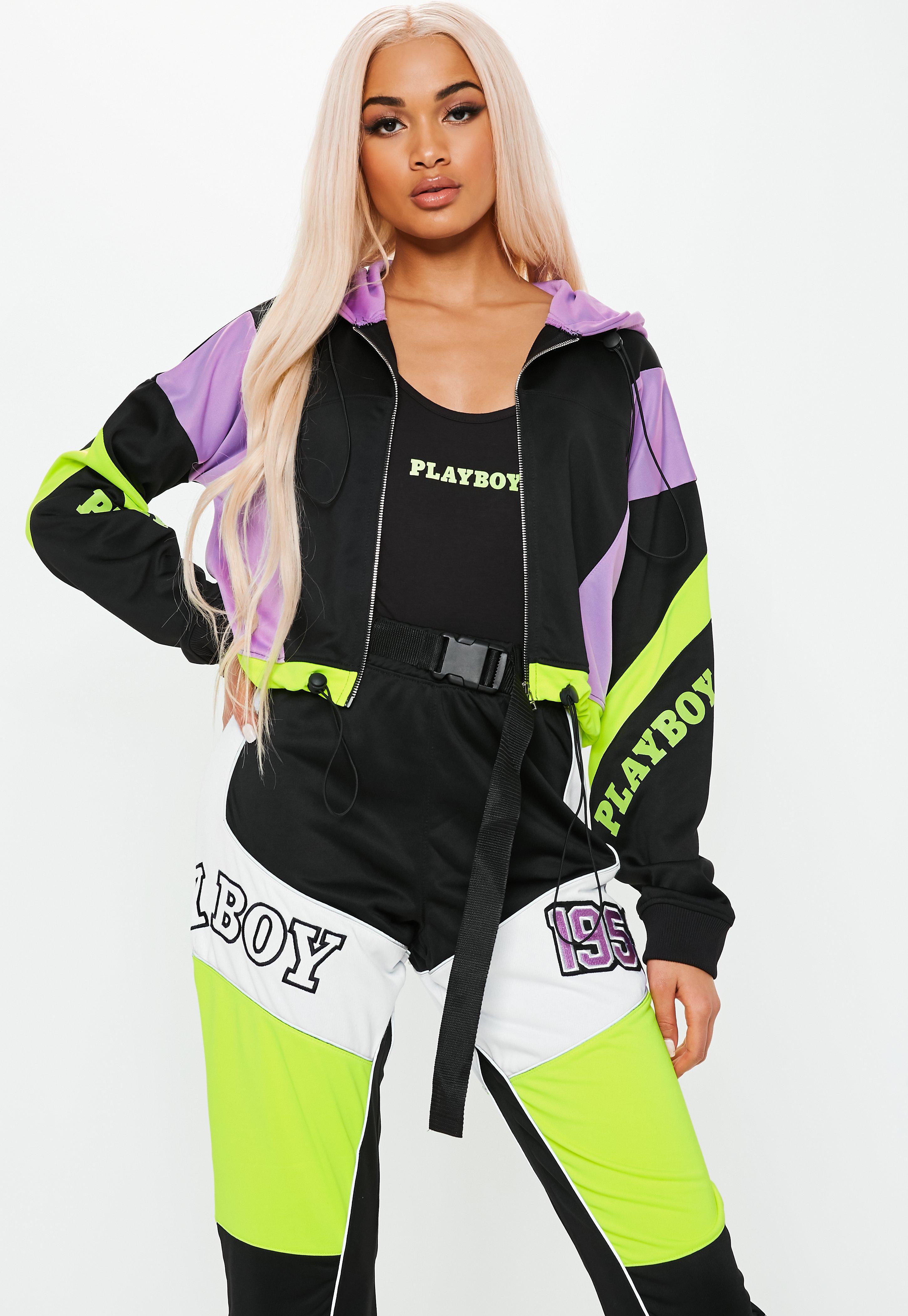 cropped shell suit jacket