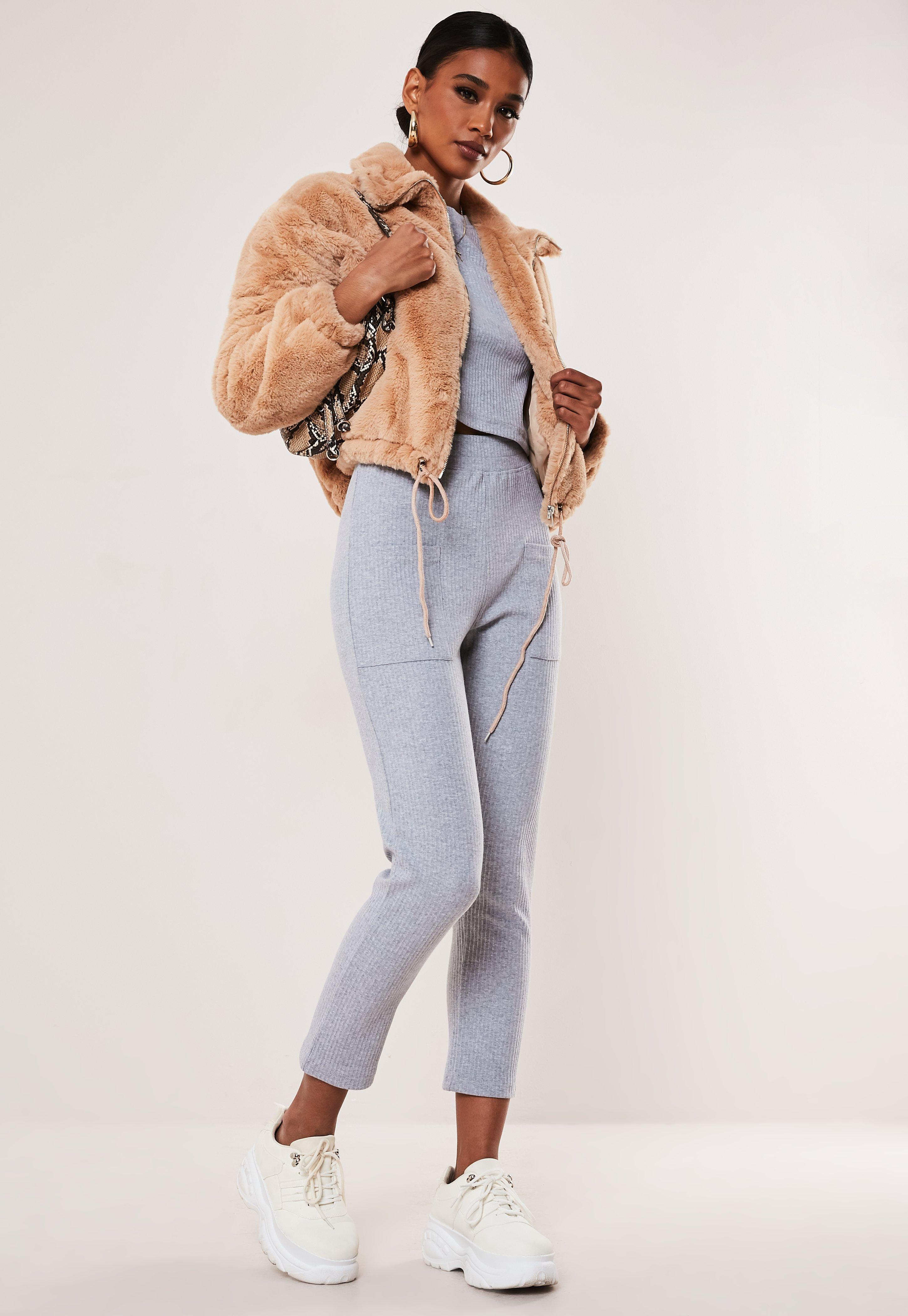 camel cropped jacket