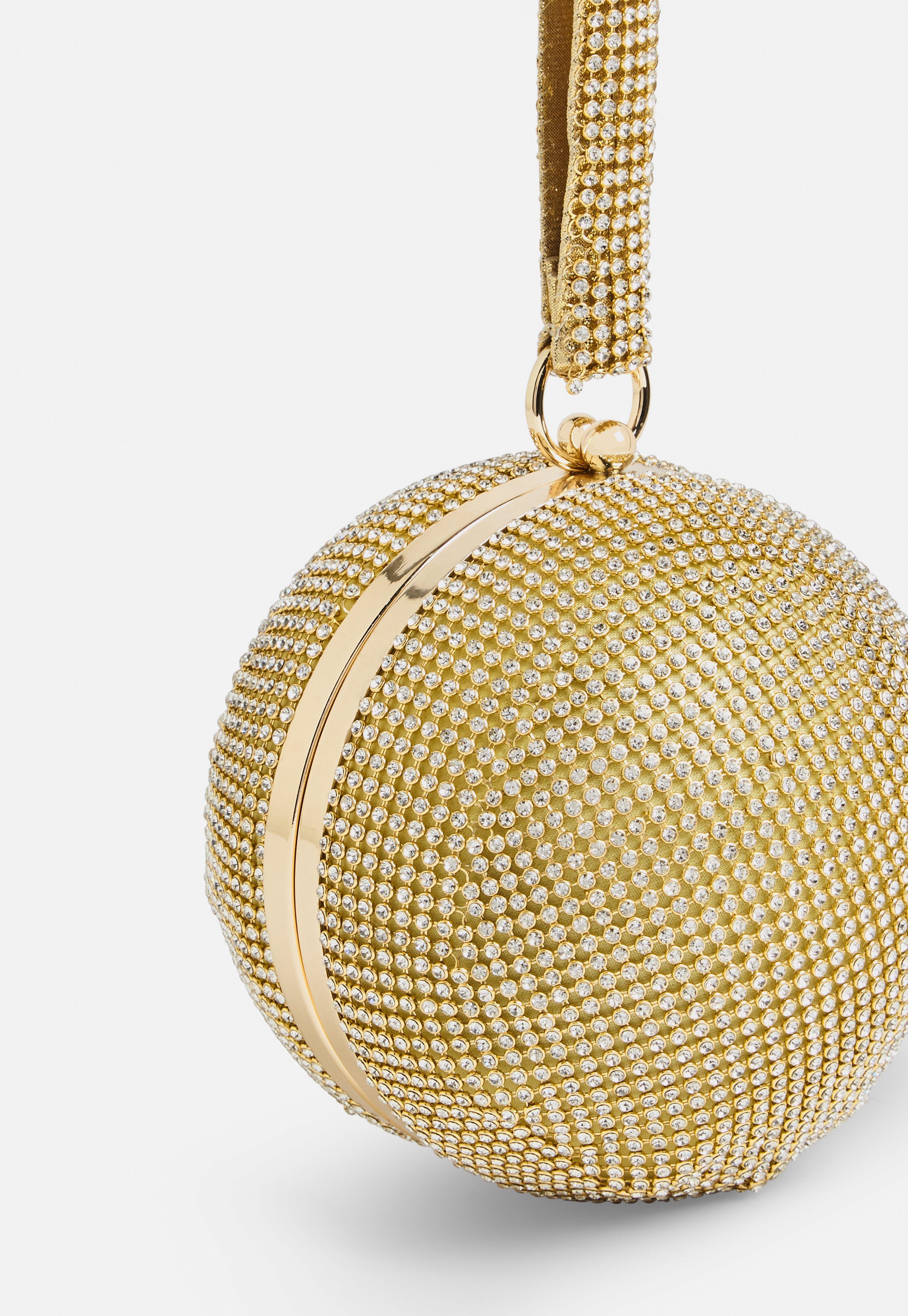 gold ball bag