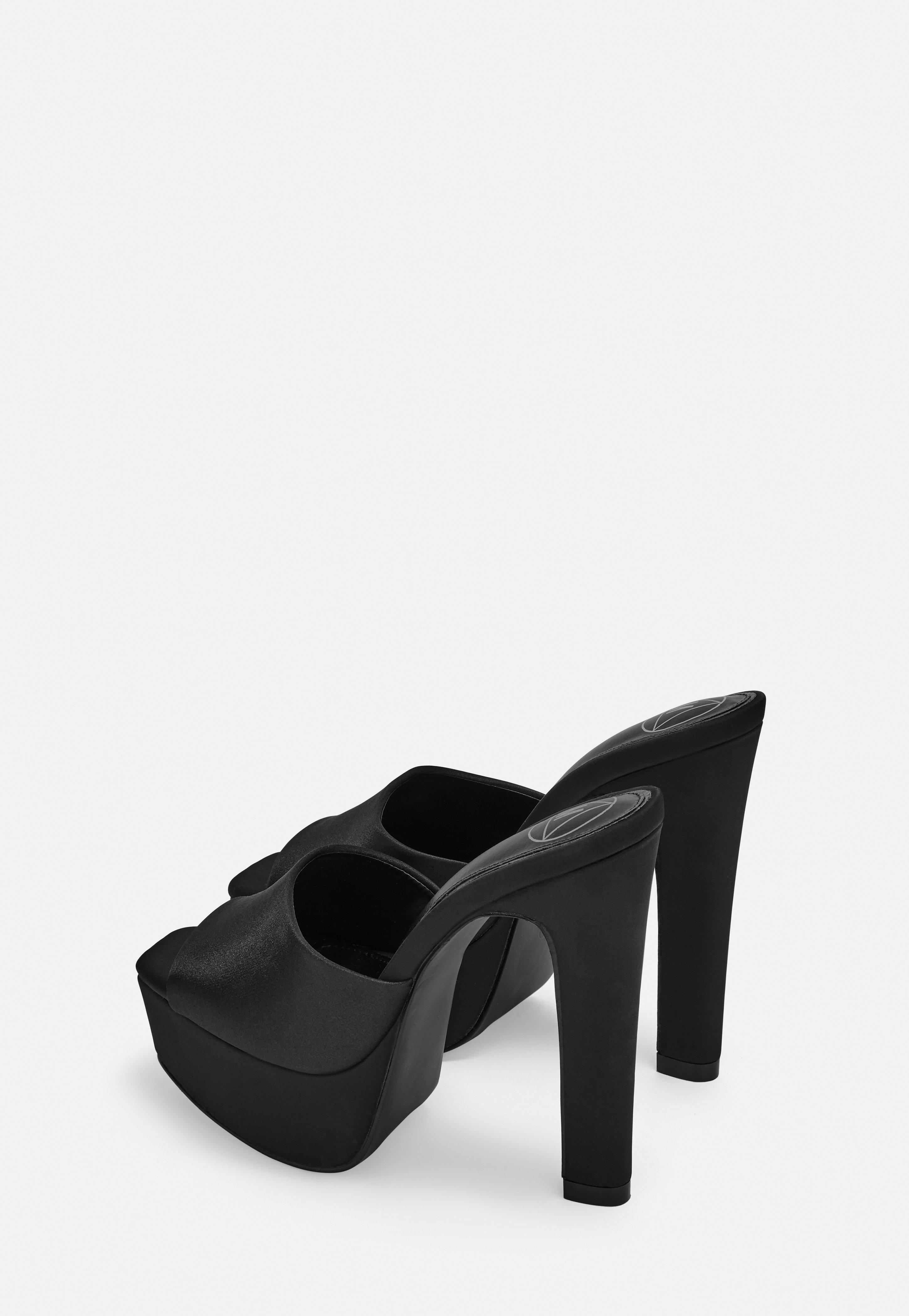 square toe platform heels
