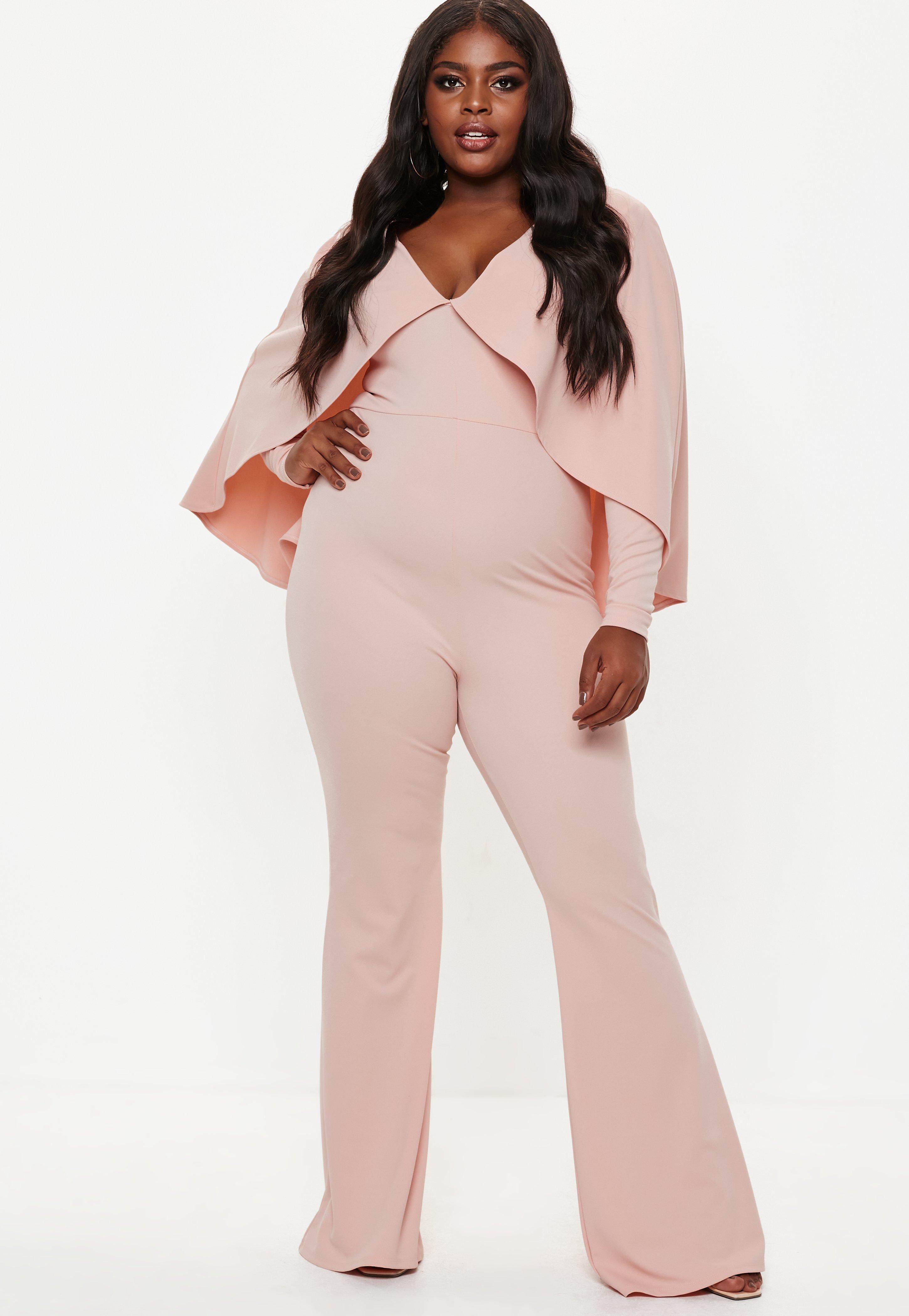 missguided plunge jumpsuit