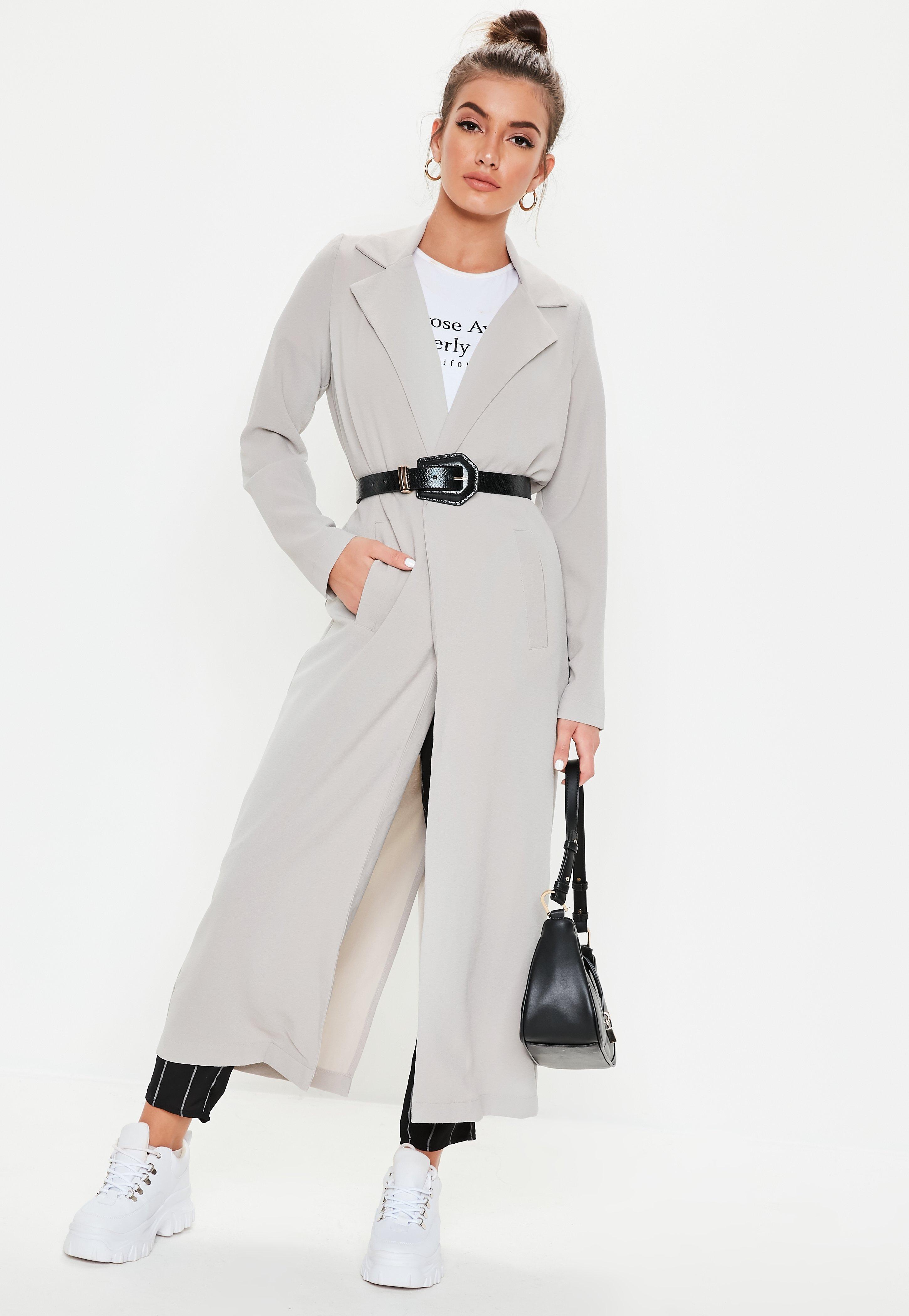 long sleeve maxi duster