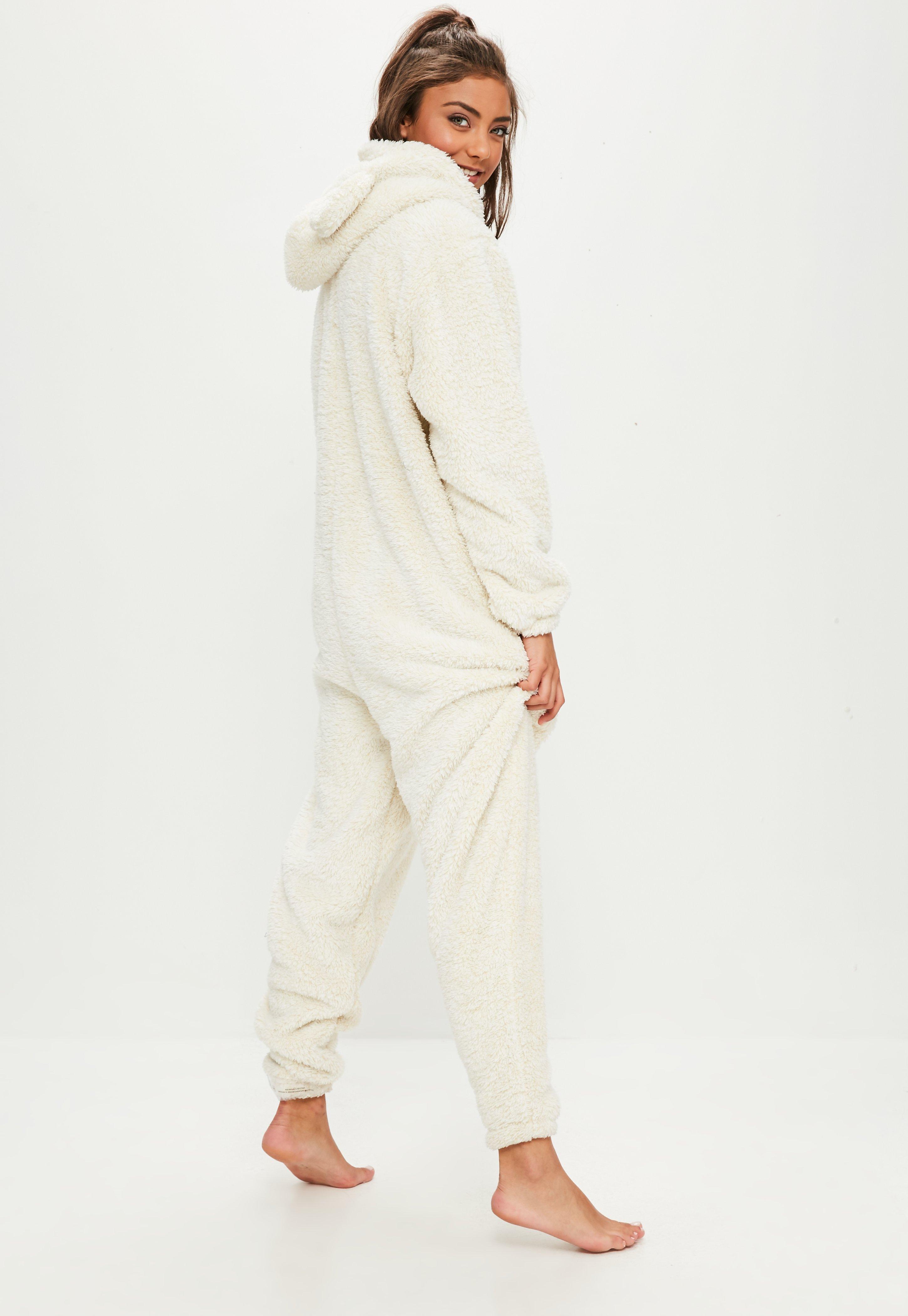 fluffy teddy onesie