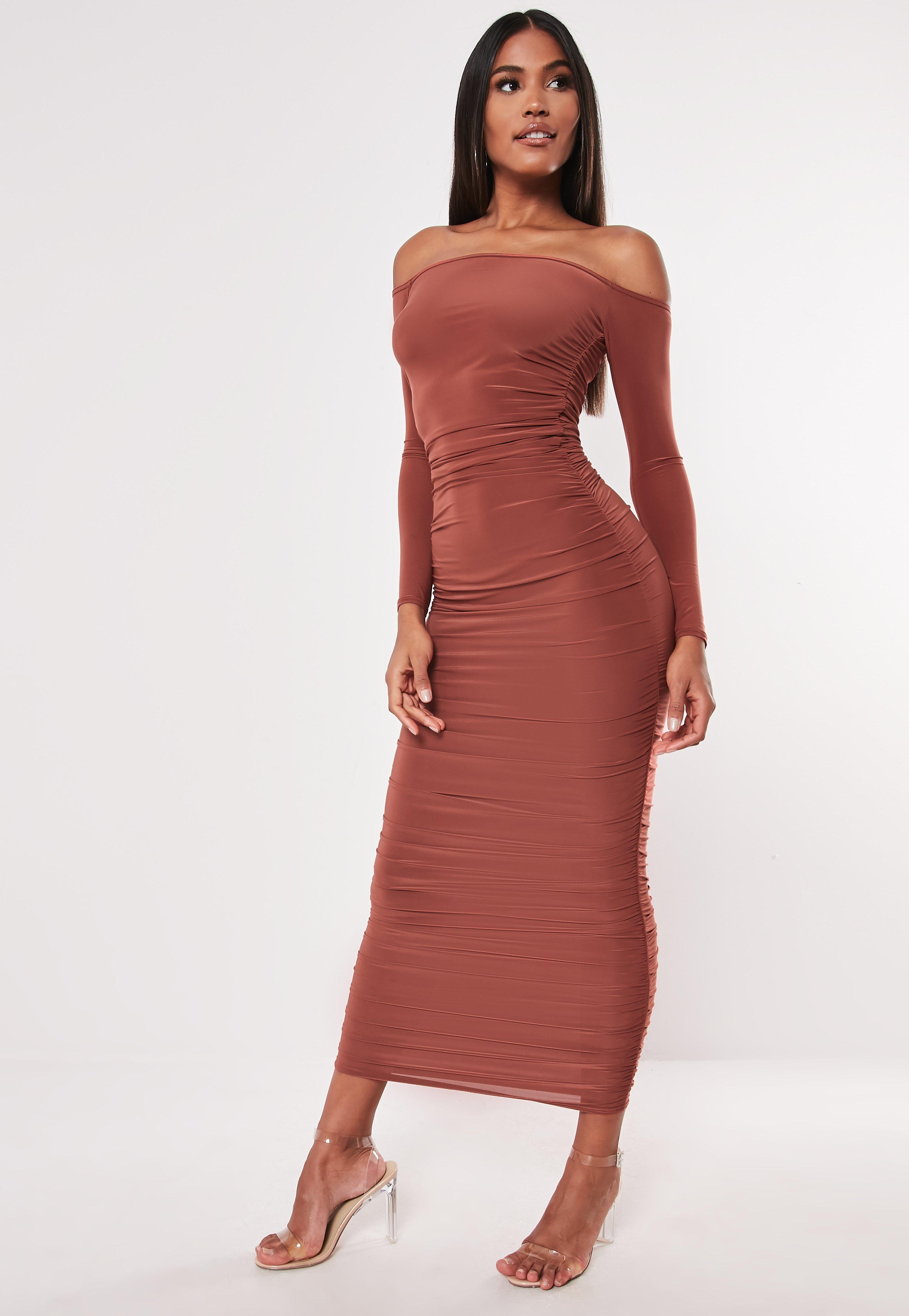 bodycon midaxi dress