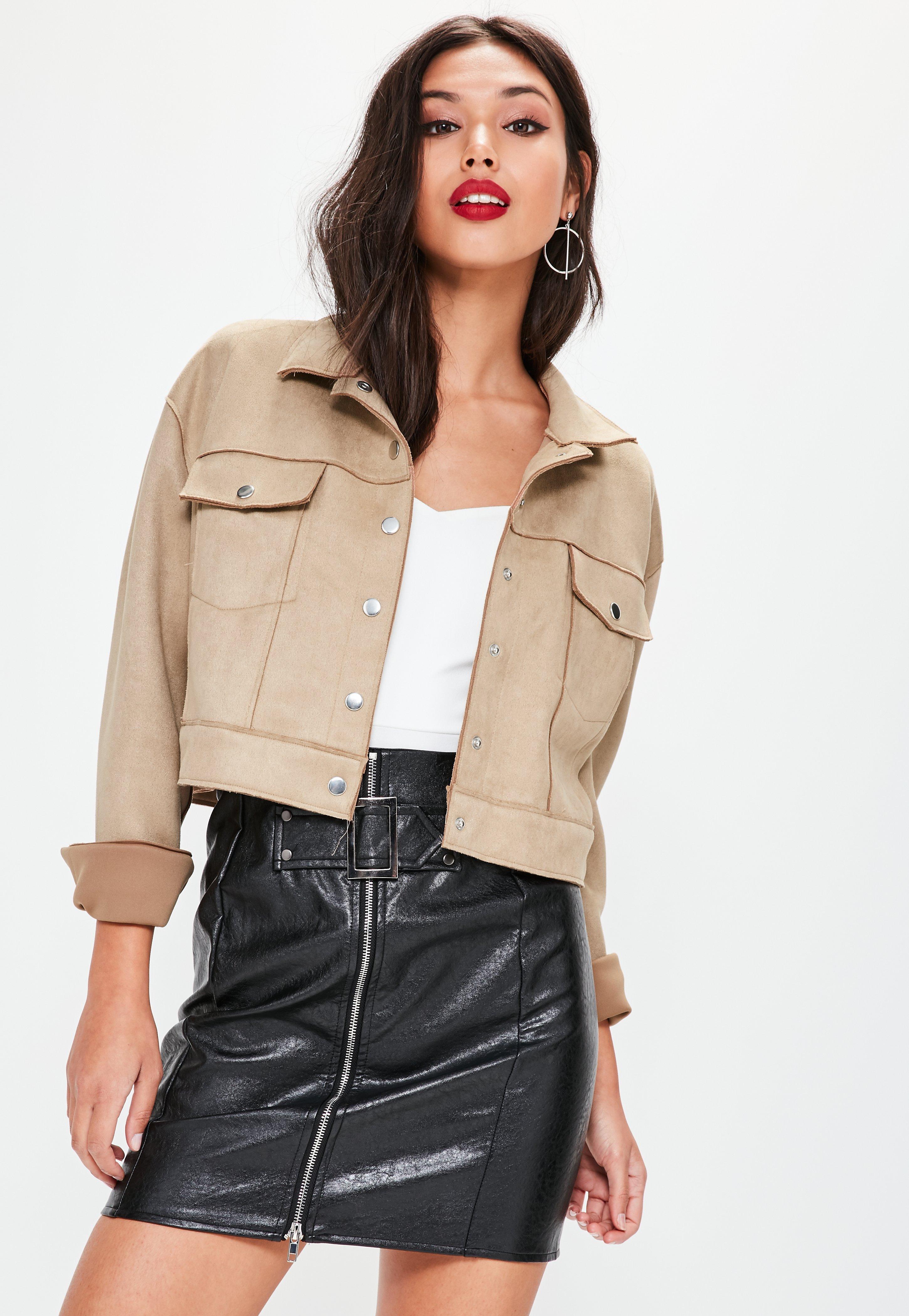 cropped trucker jacket