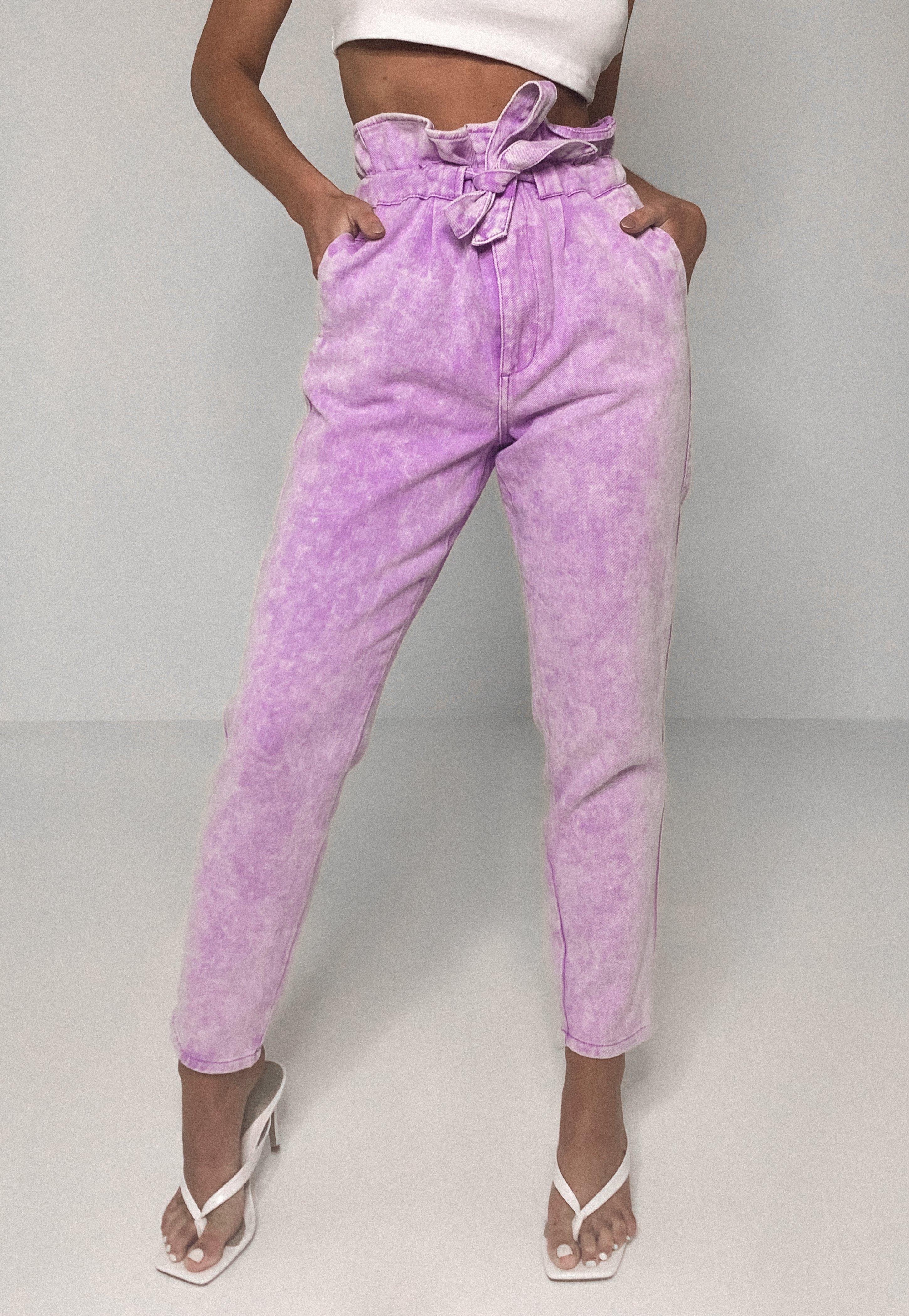 miss purple jeggings
