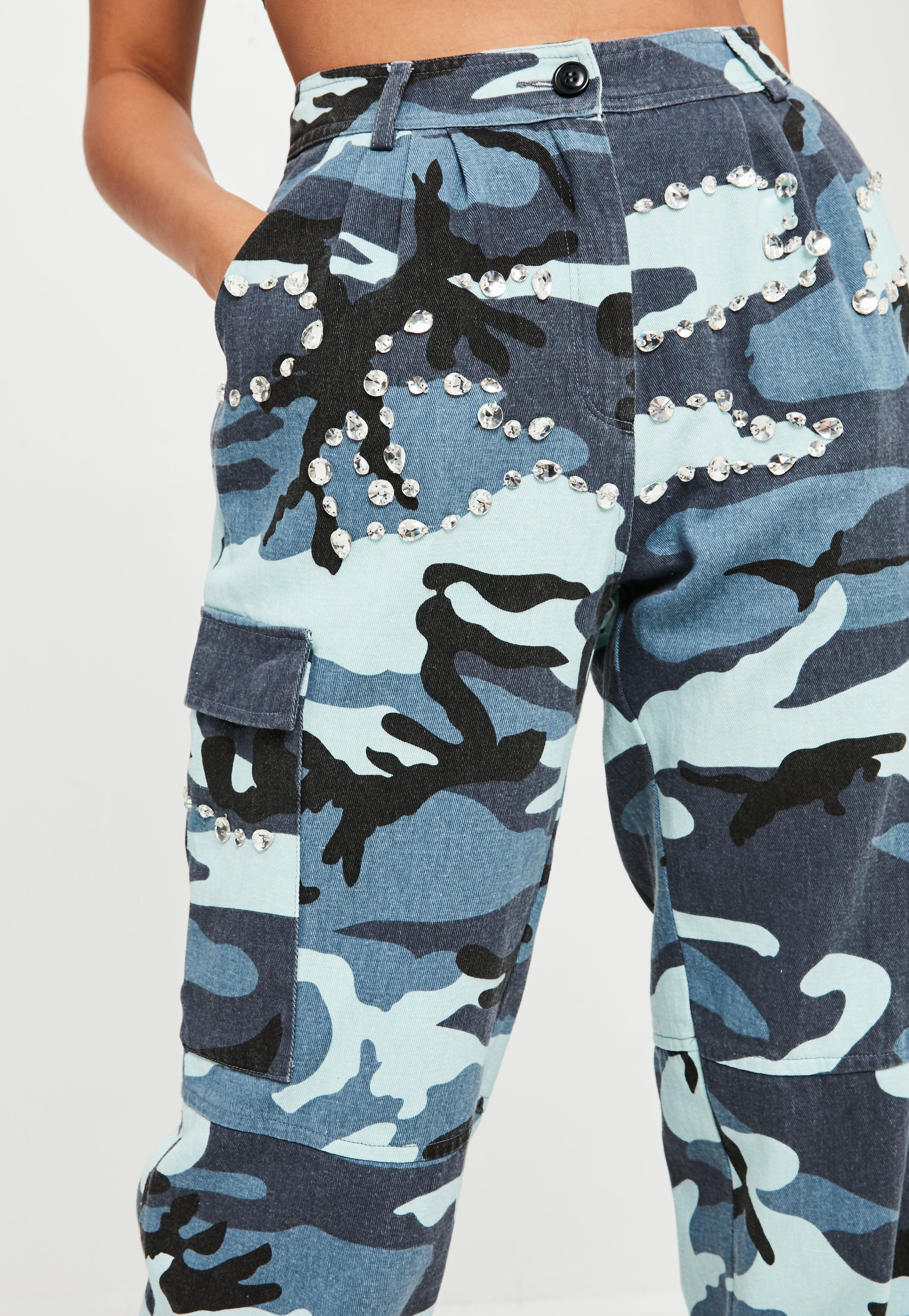 sky blue cargo pants