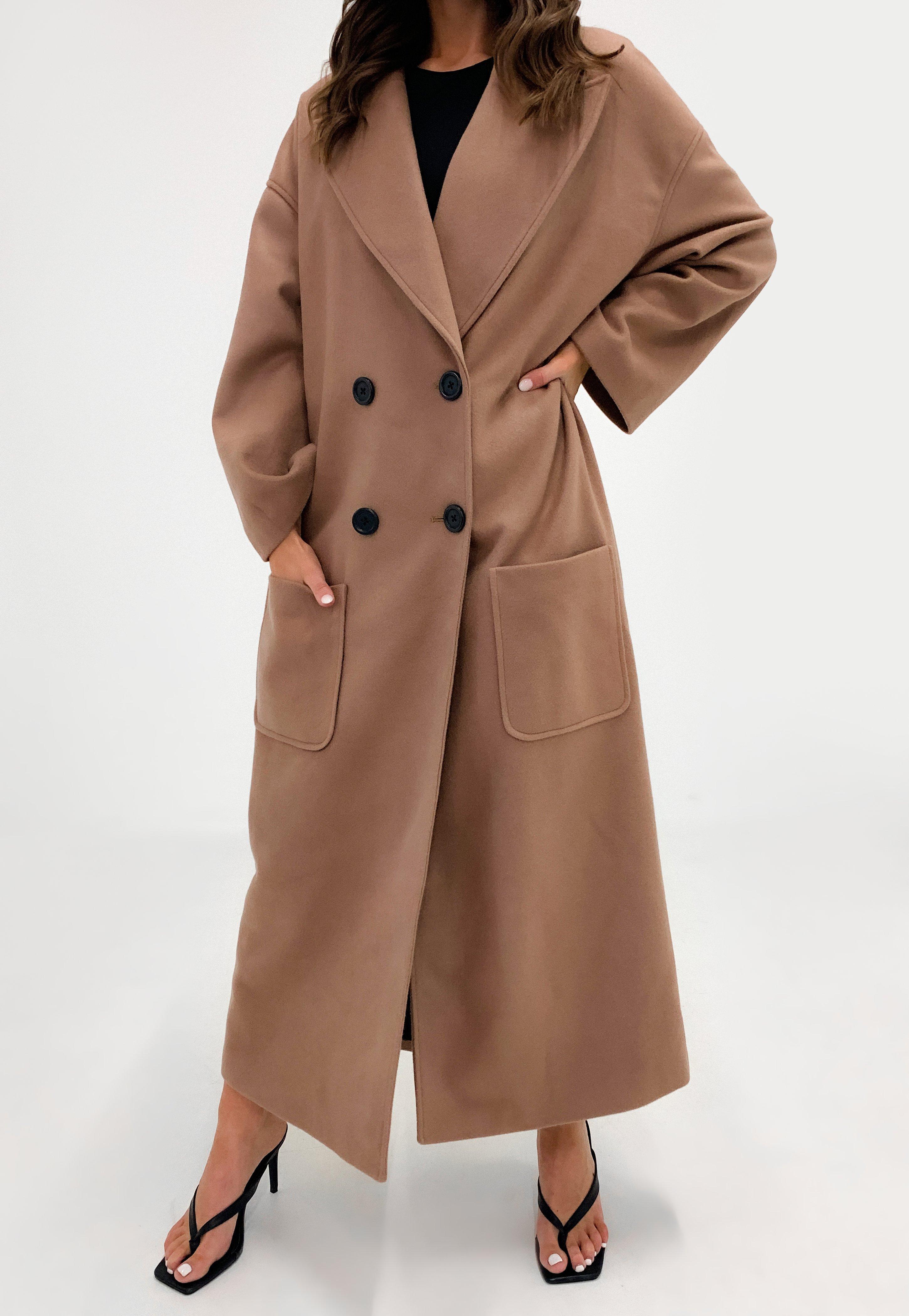Maxi camel coat Clearance