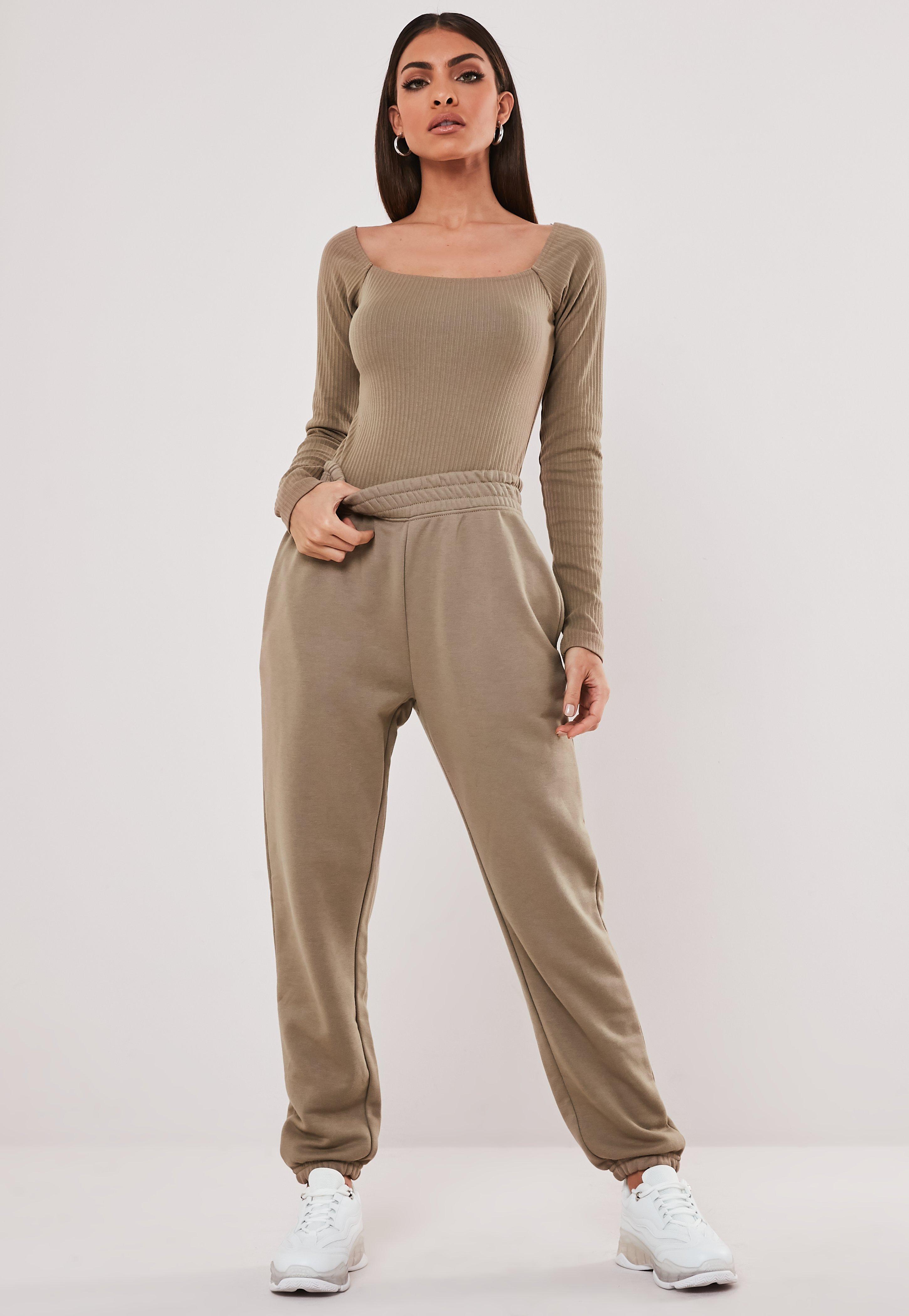 Taupe Joggers Online Sale, UP TO 58 