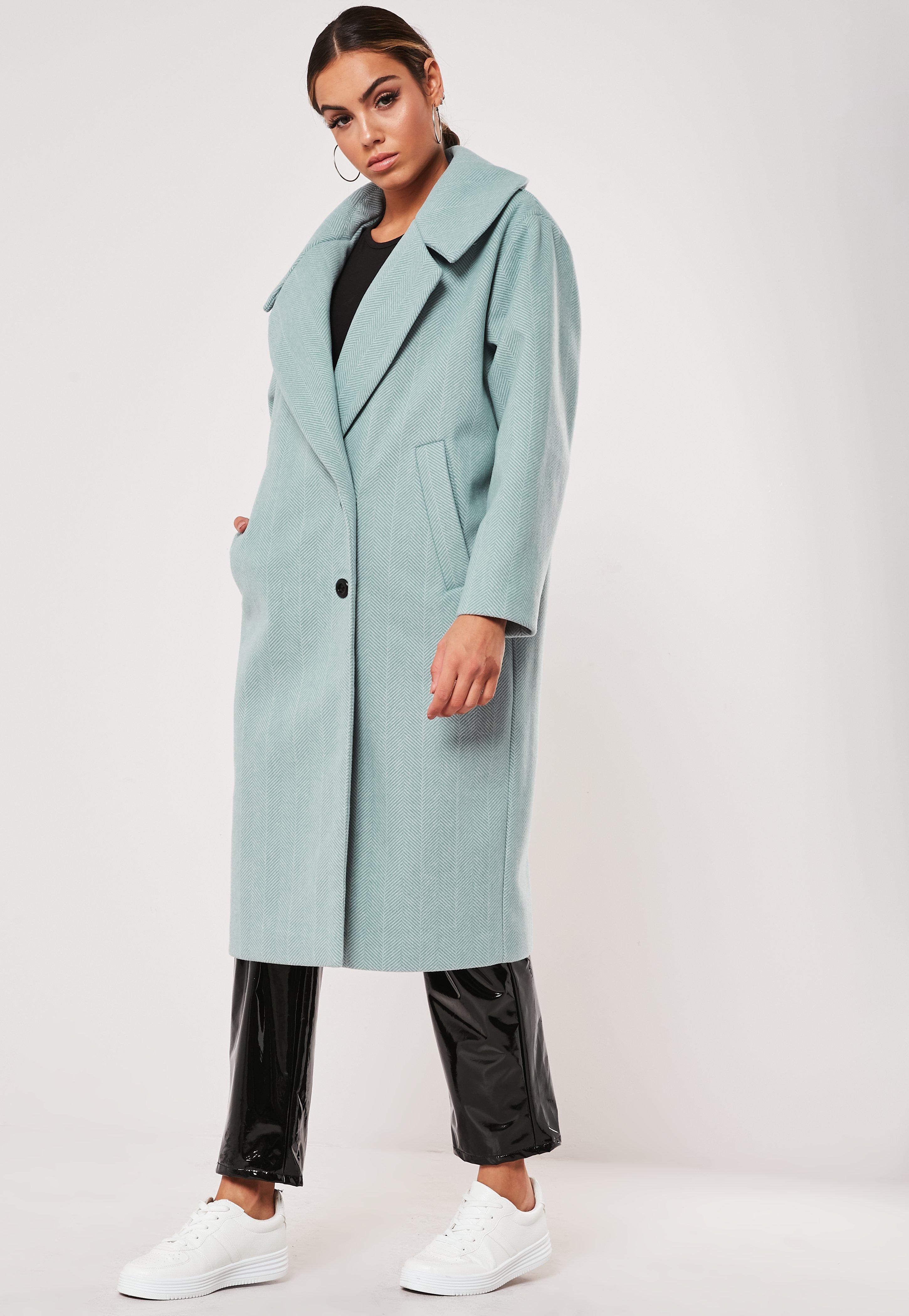 missguided cocoon coat