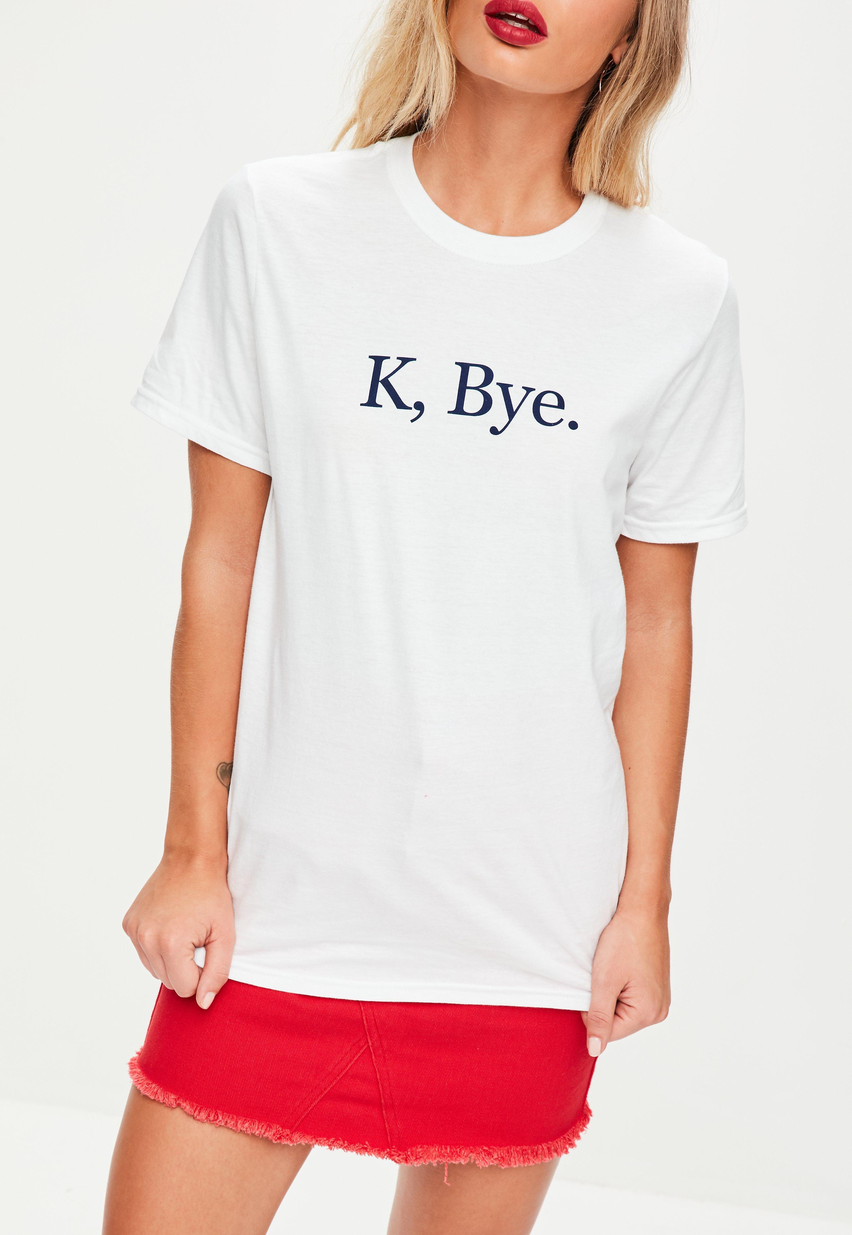 white t shirt missguided