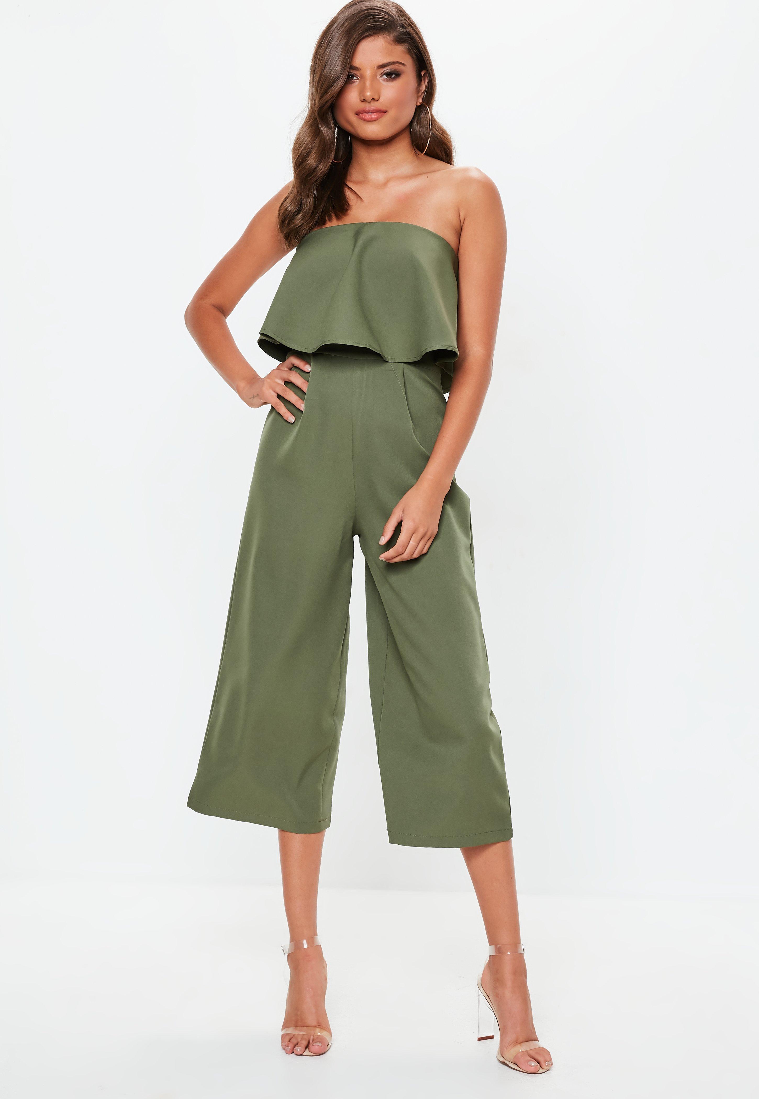 double layer culotte jumpsuit