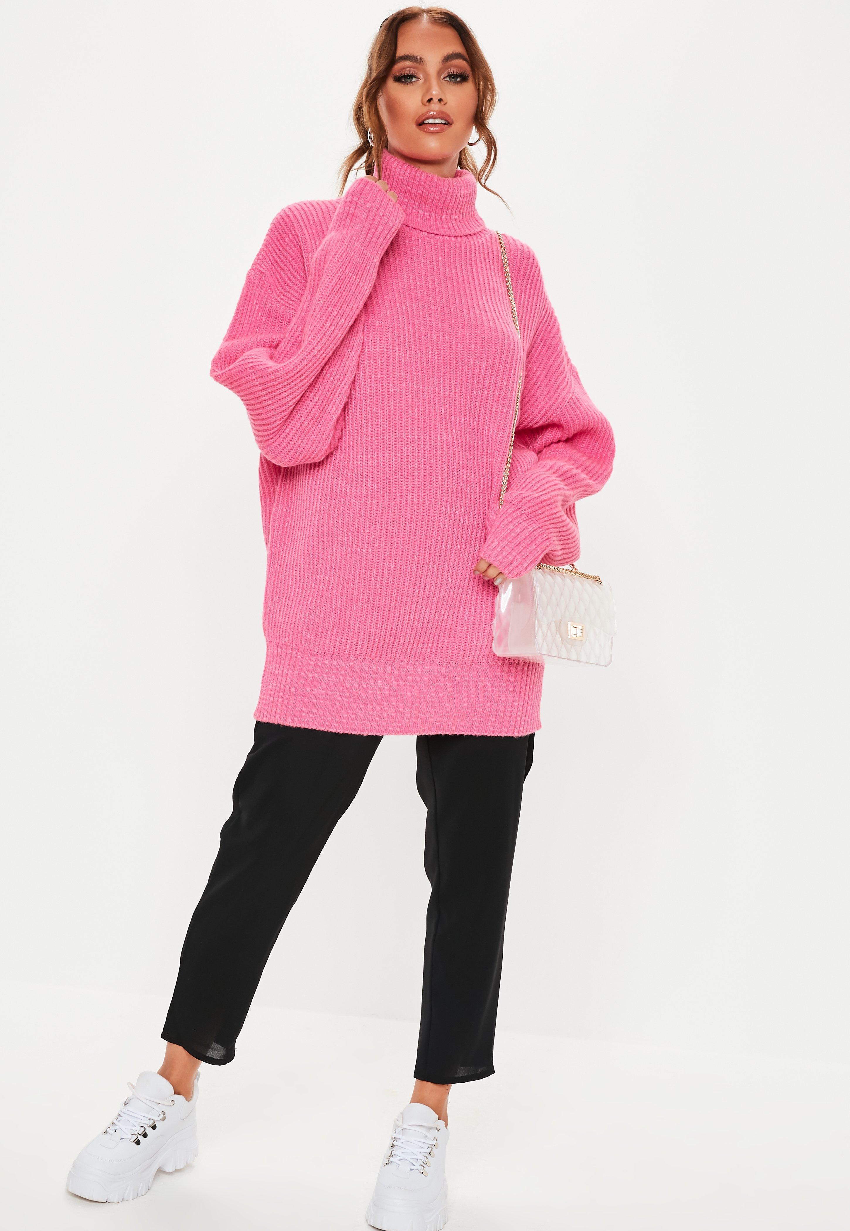 Pink boyfriend sweater Clearance