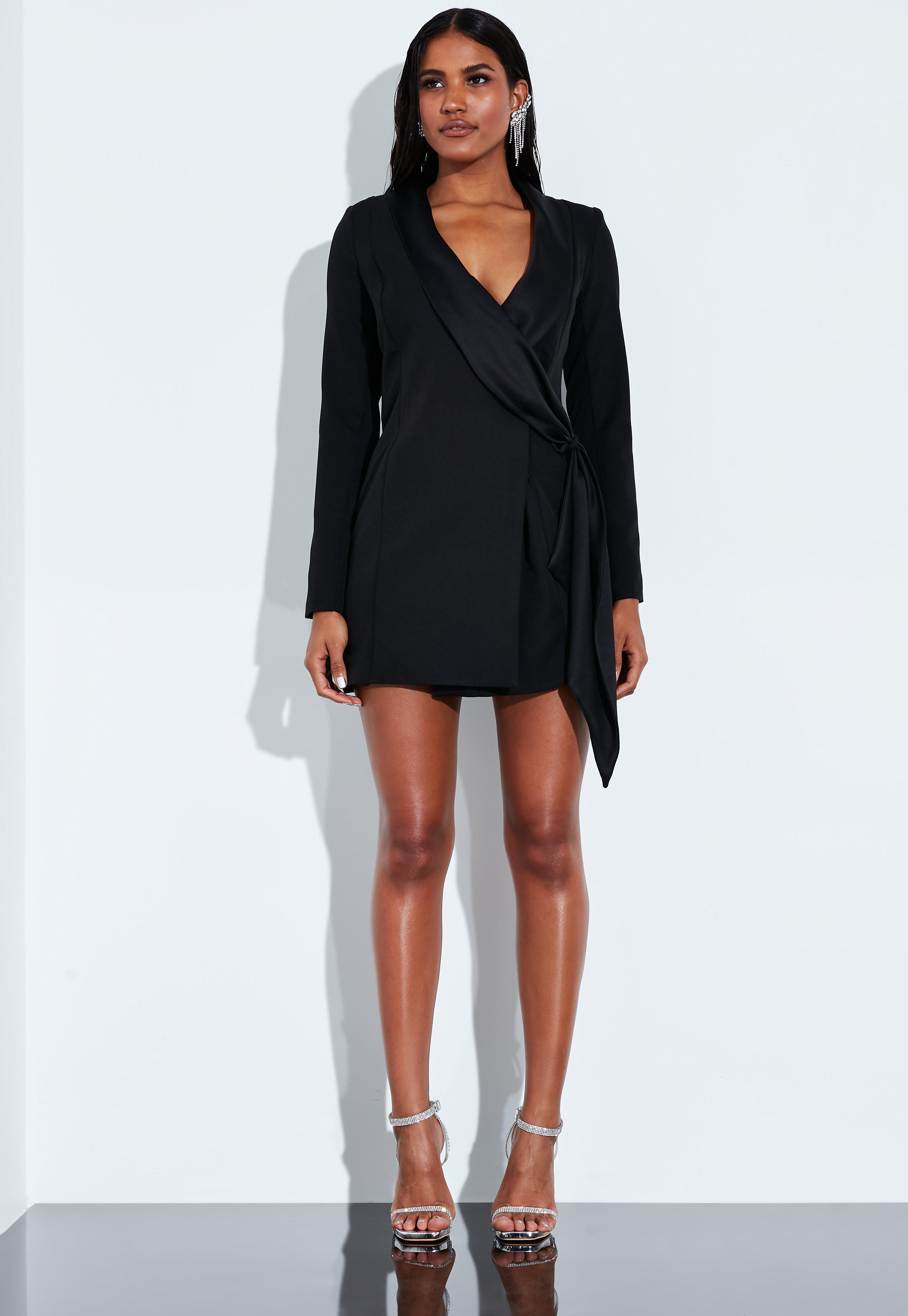 Blazer with wrap dress Clearance