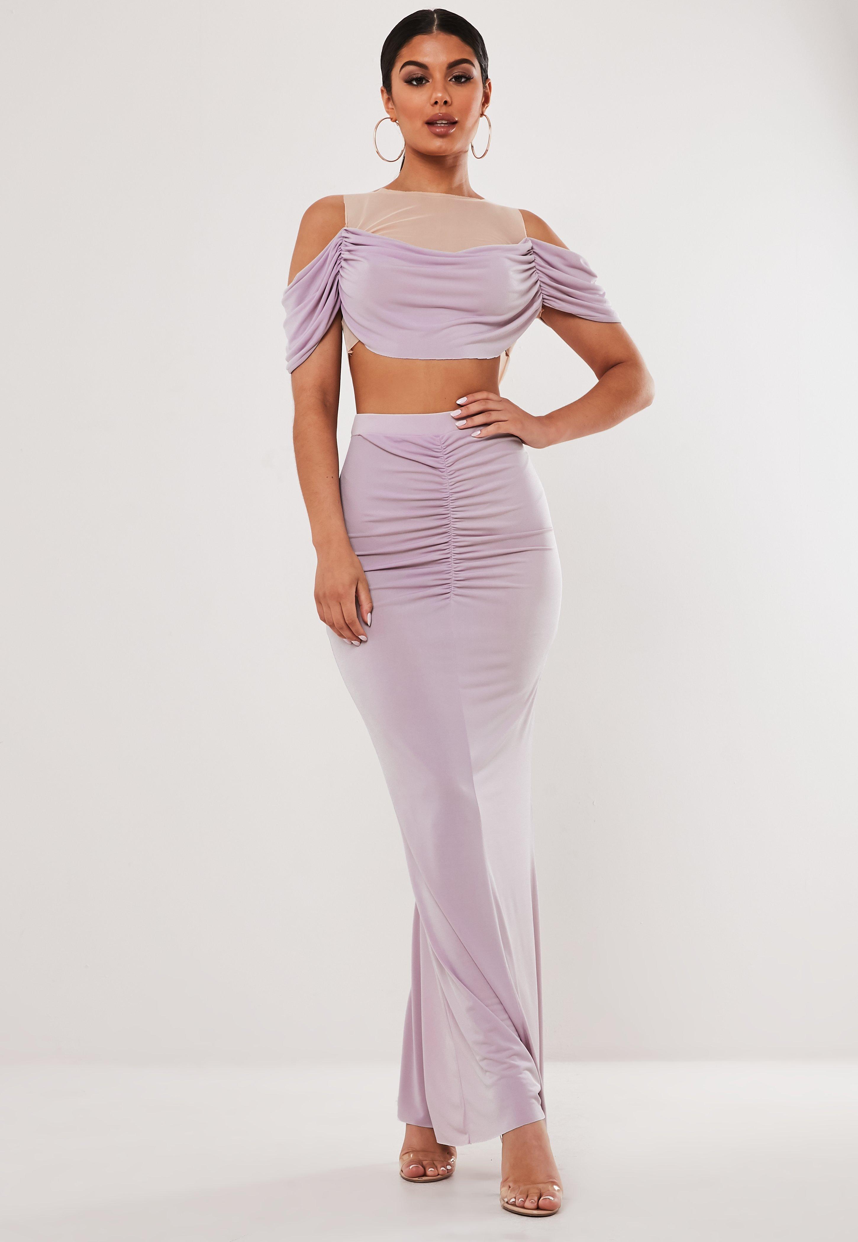 fishtail maxi skirt