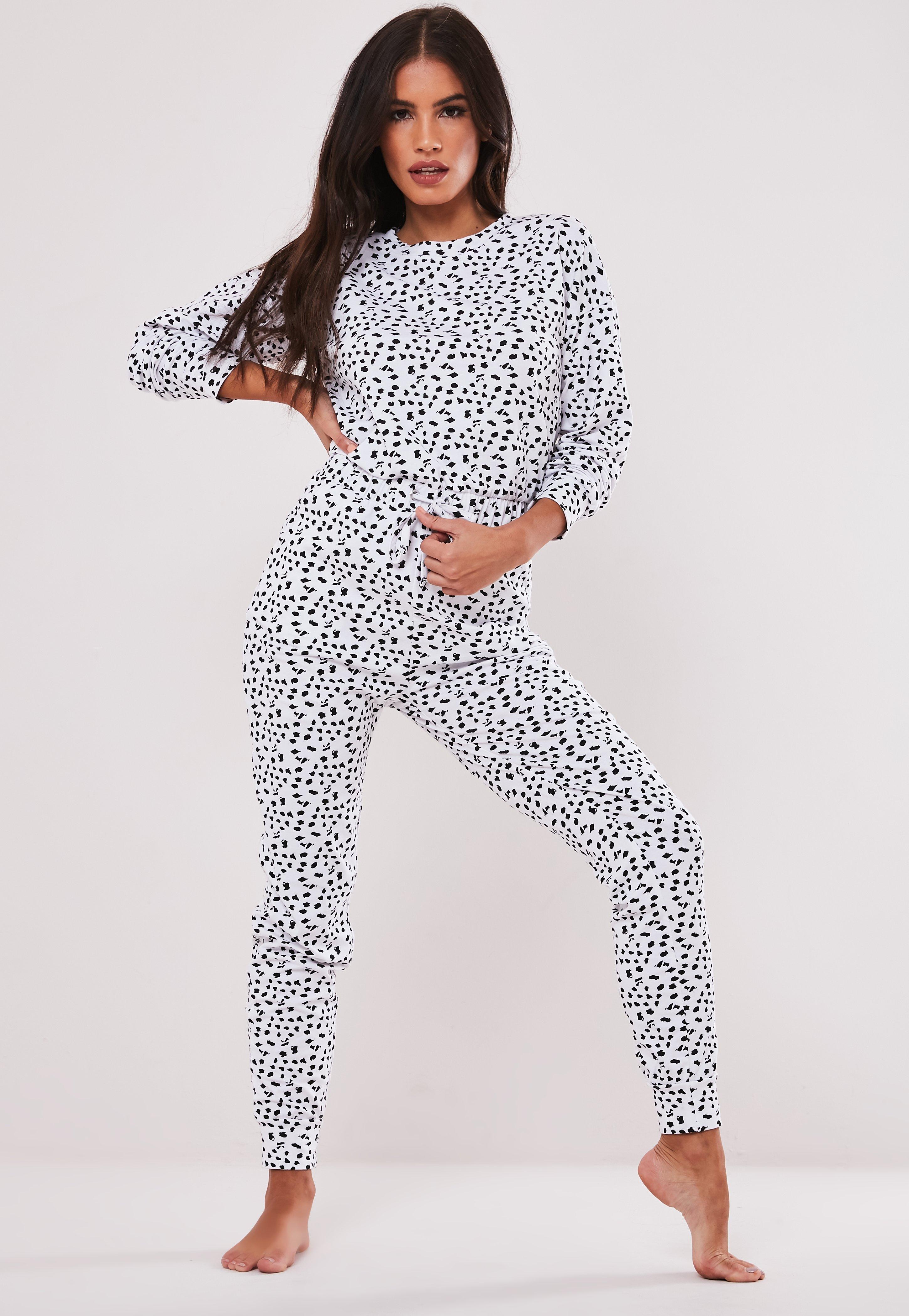 Dalmatian print pajamas Clearance