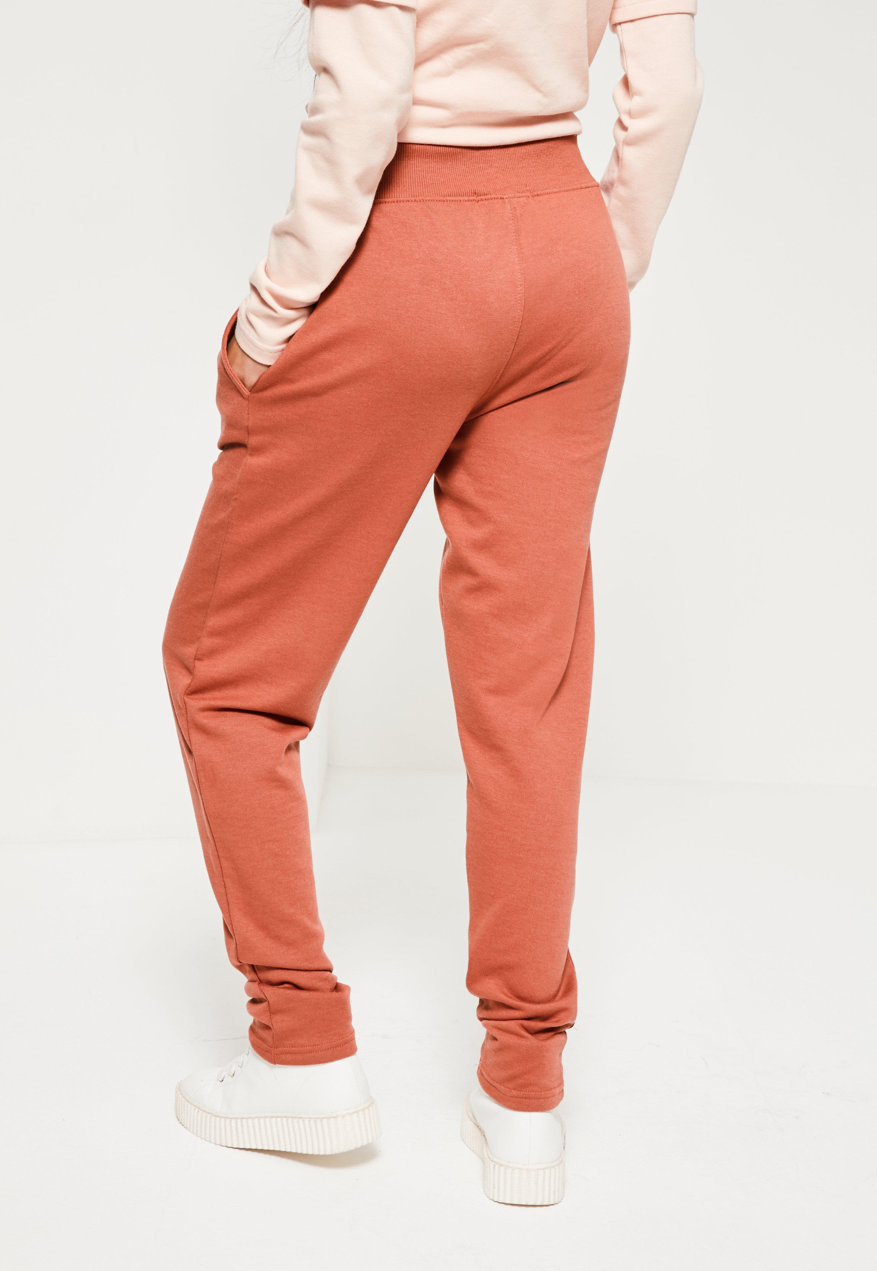 burnt orange joggers