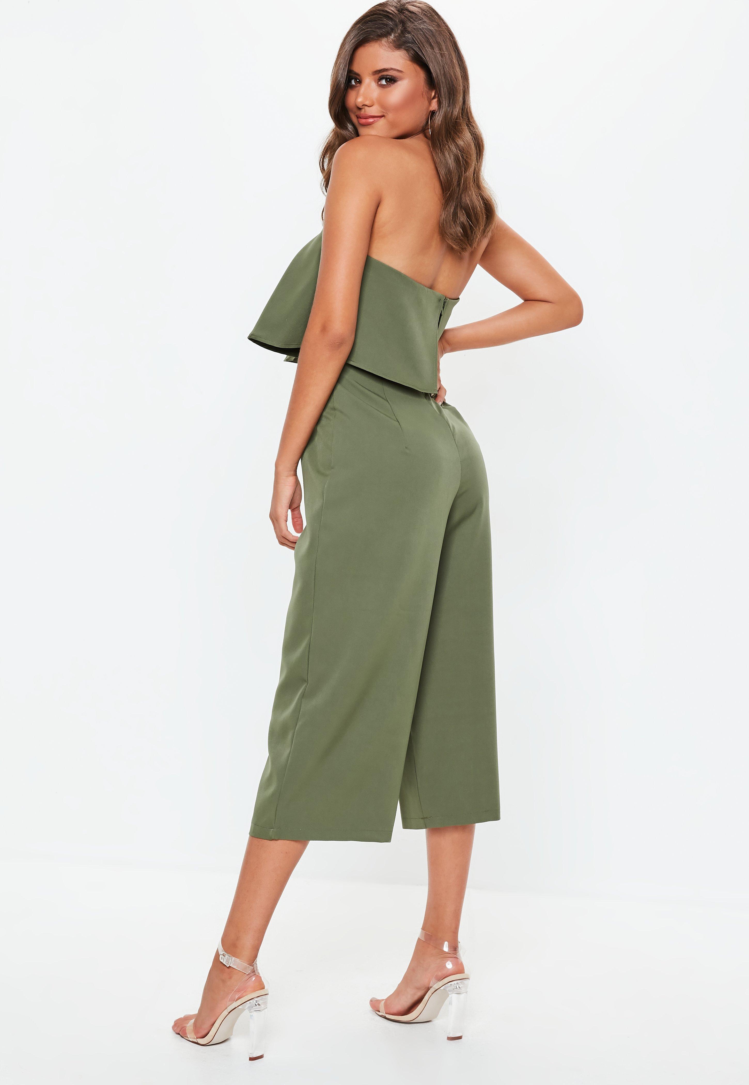 double layer culotte jumpsuit