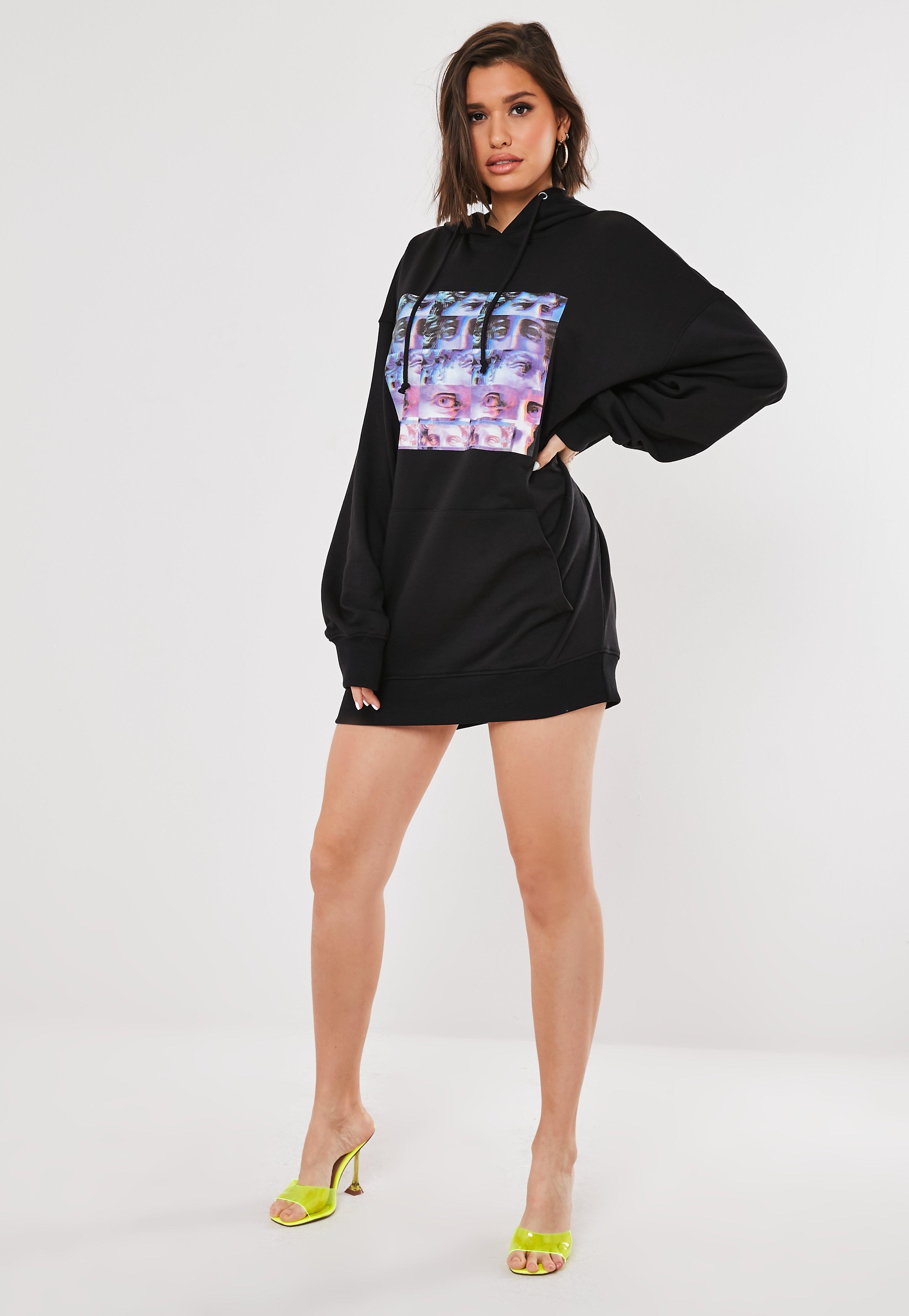 oversized graphic sweater