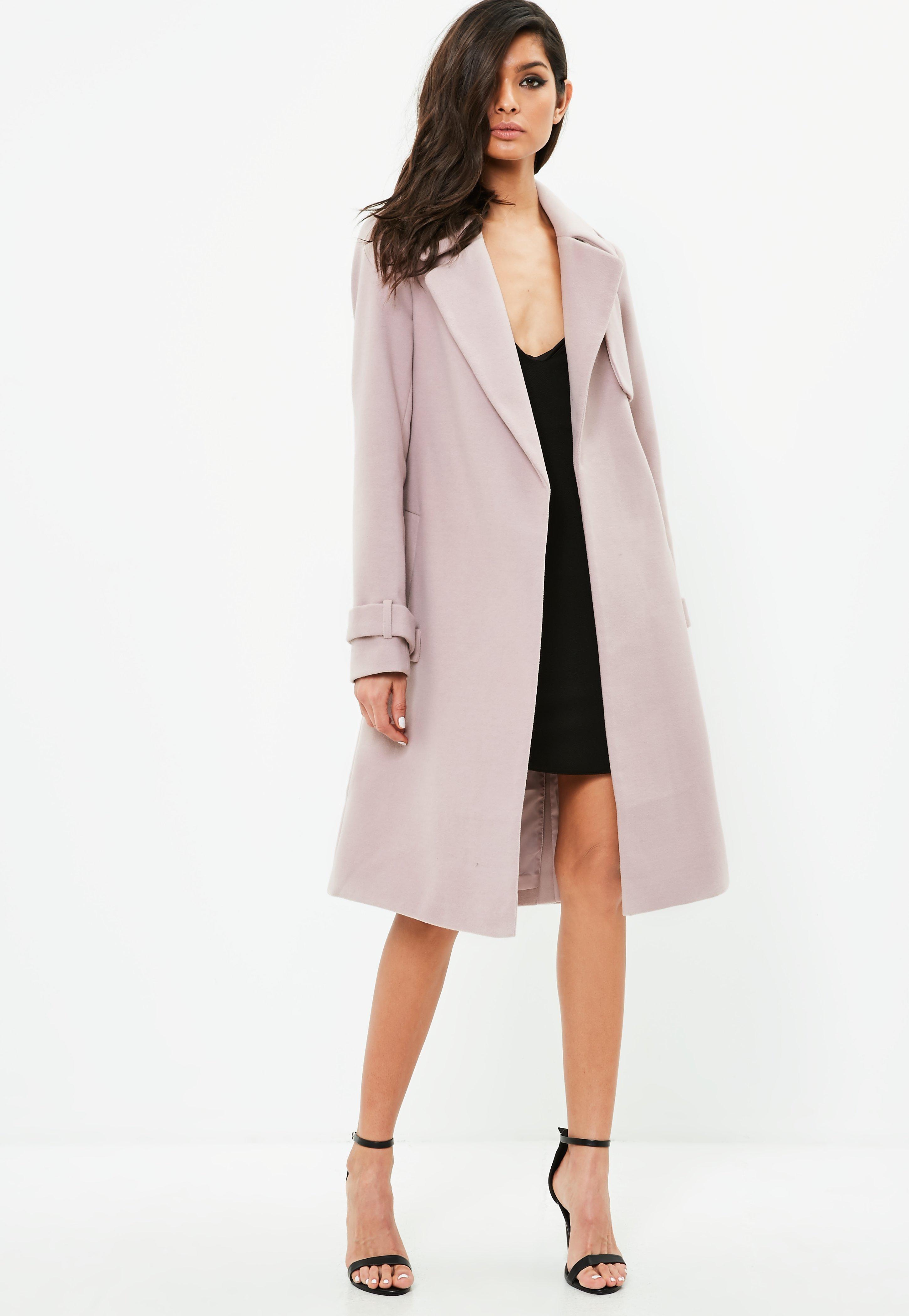 mauve coat