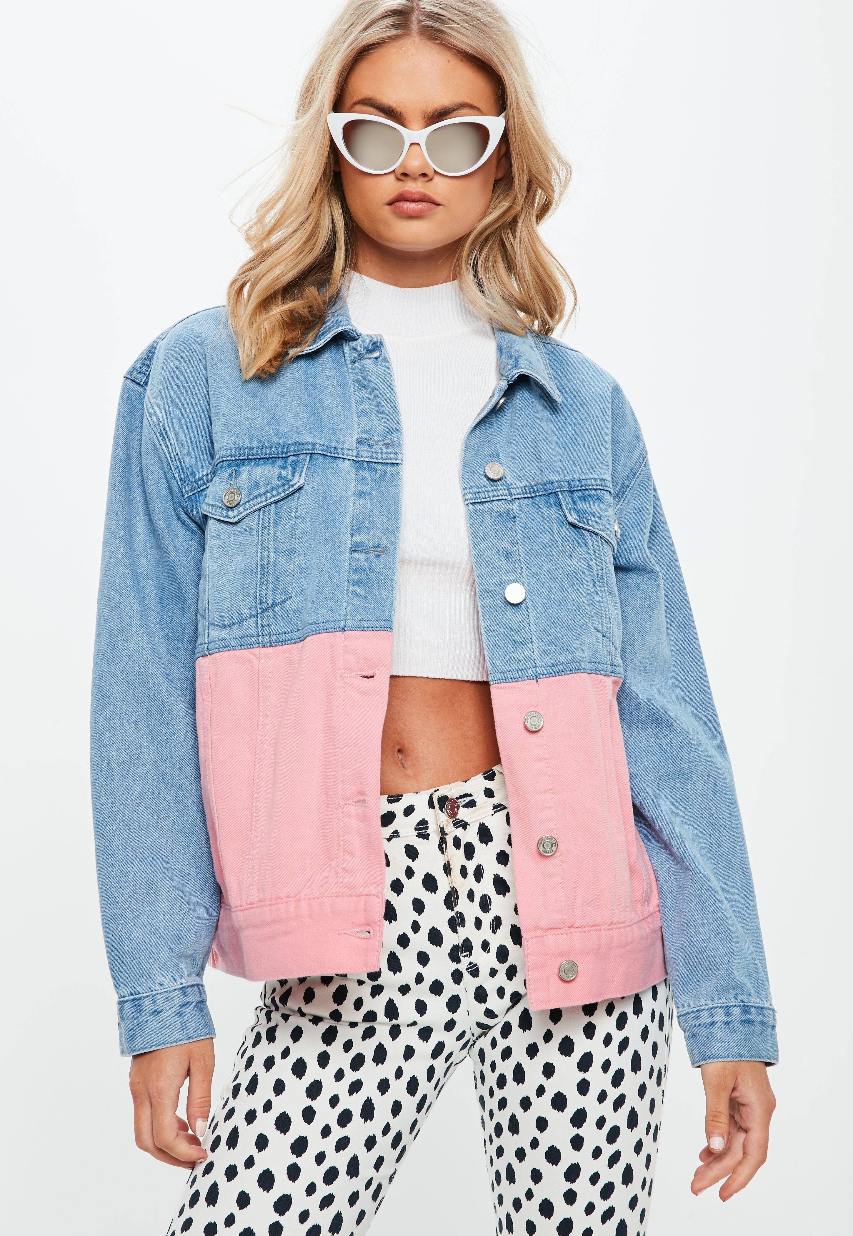 Missguided Blue Oversized Contrast 