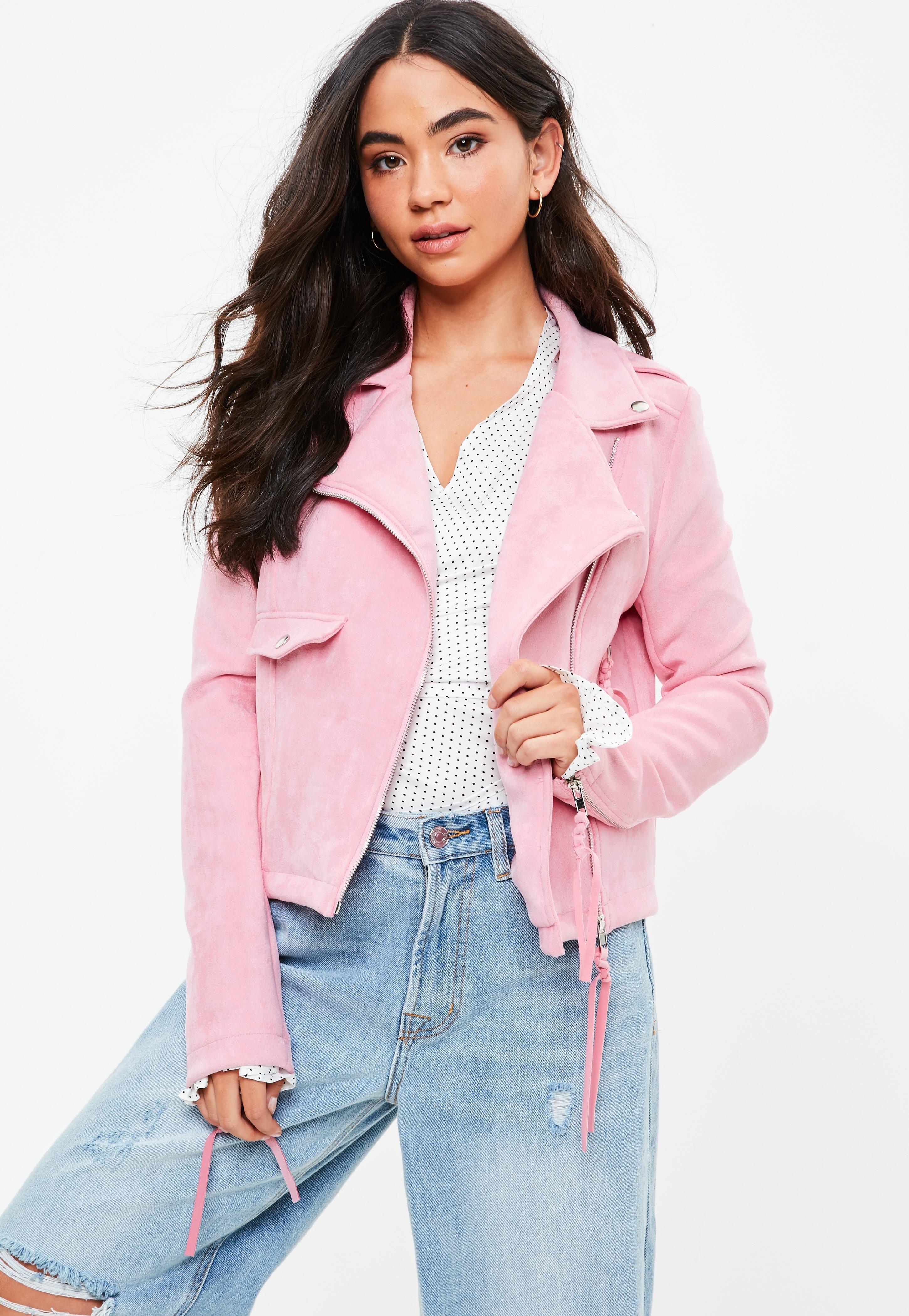 missguided suede jacket