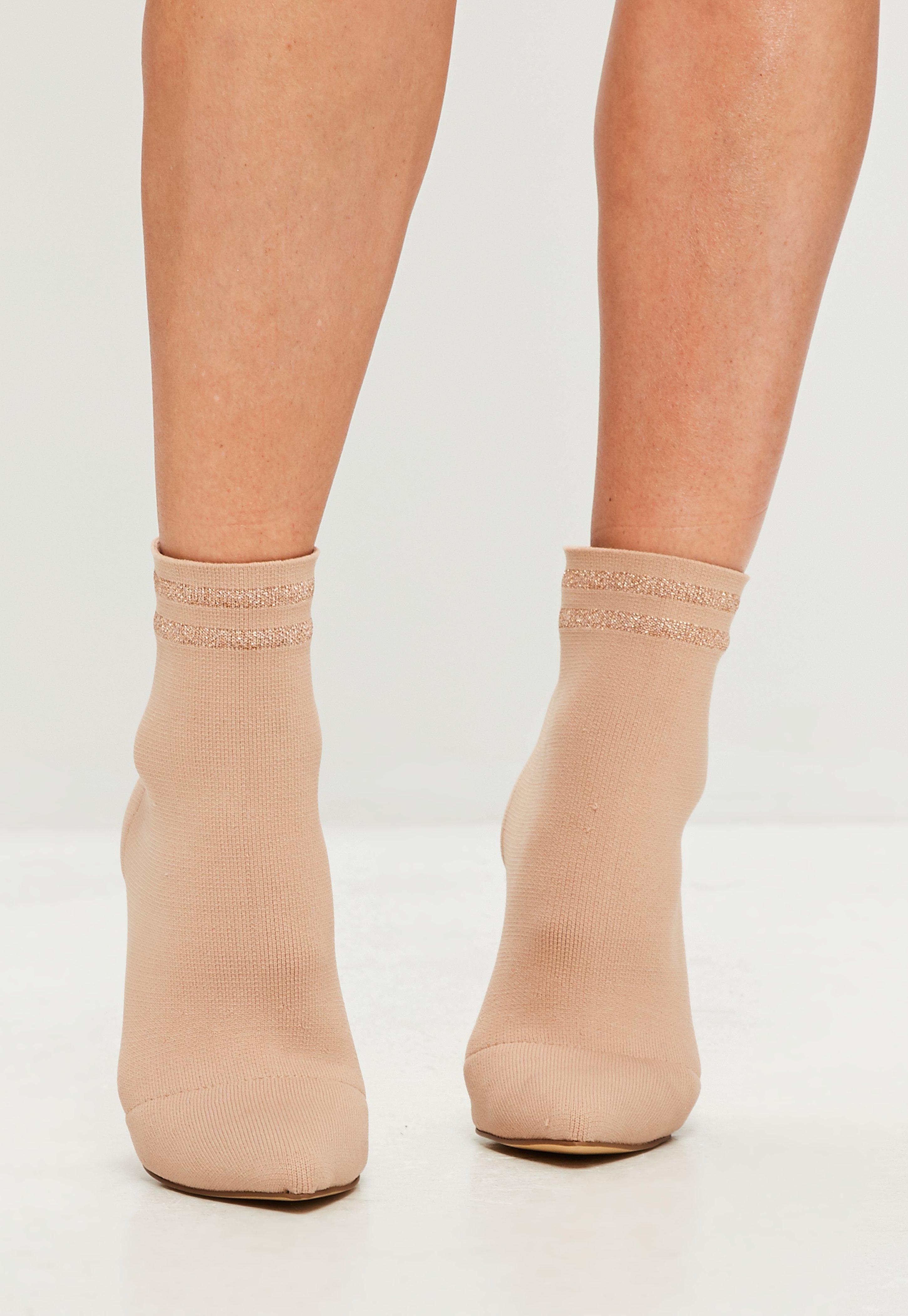 sock heels nude