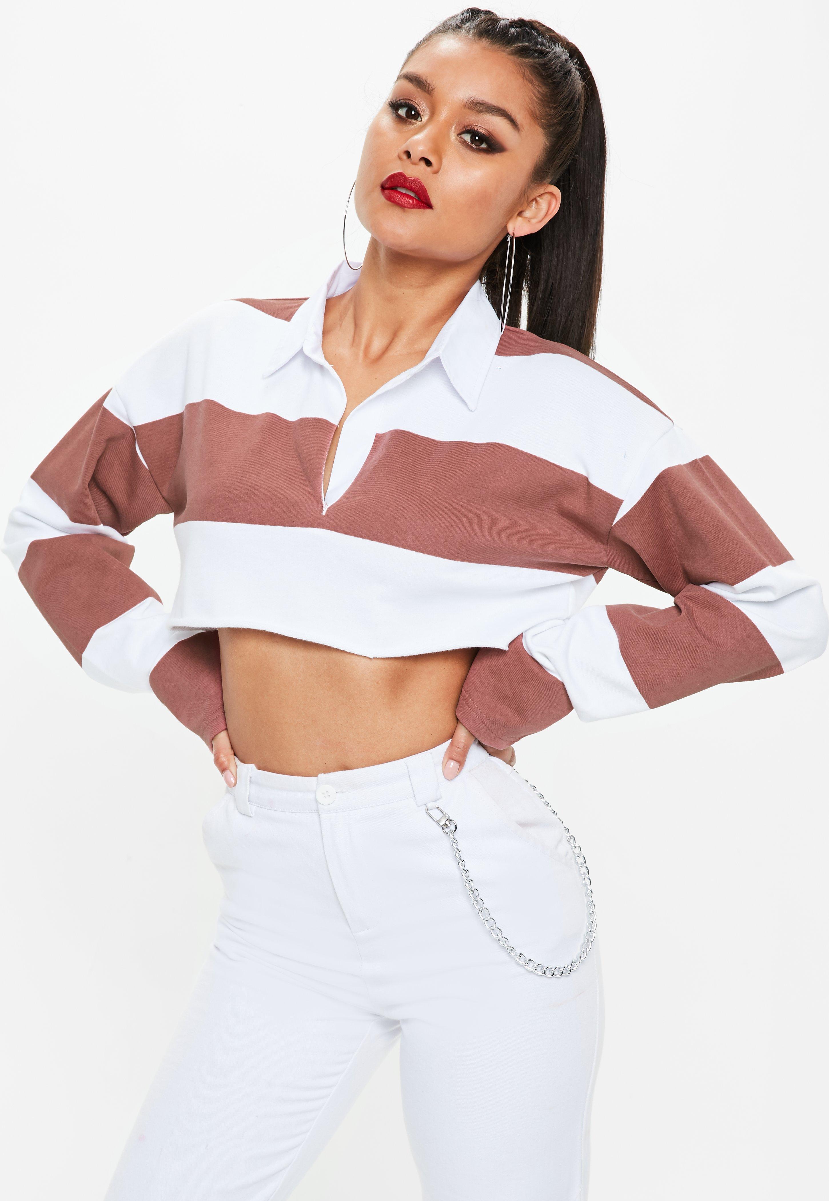 rugby crop top