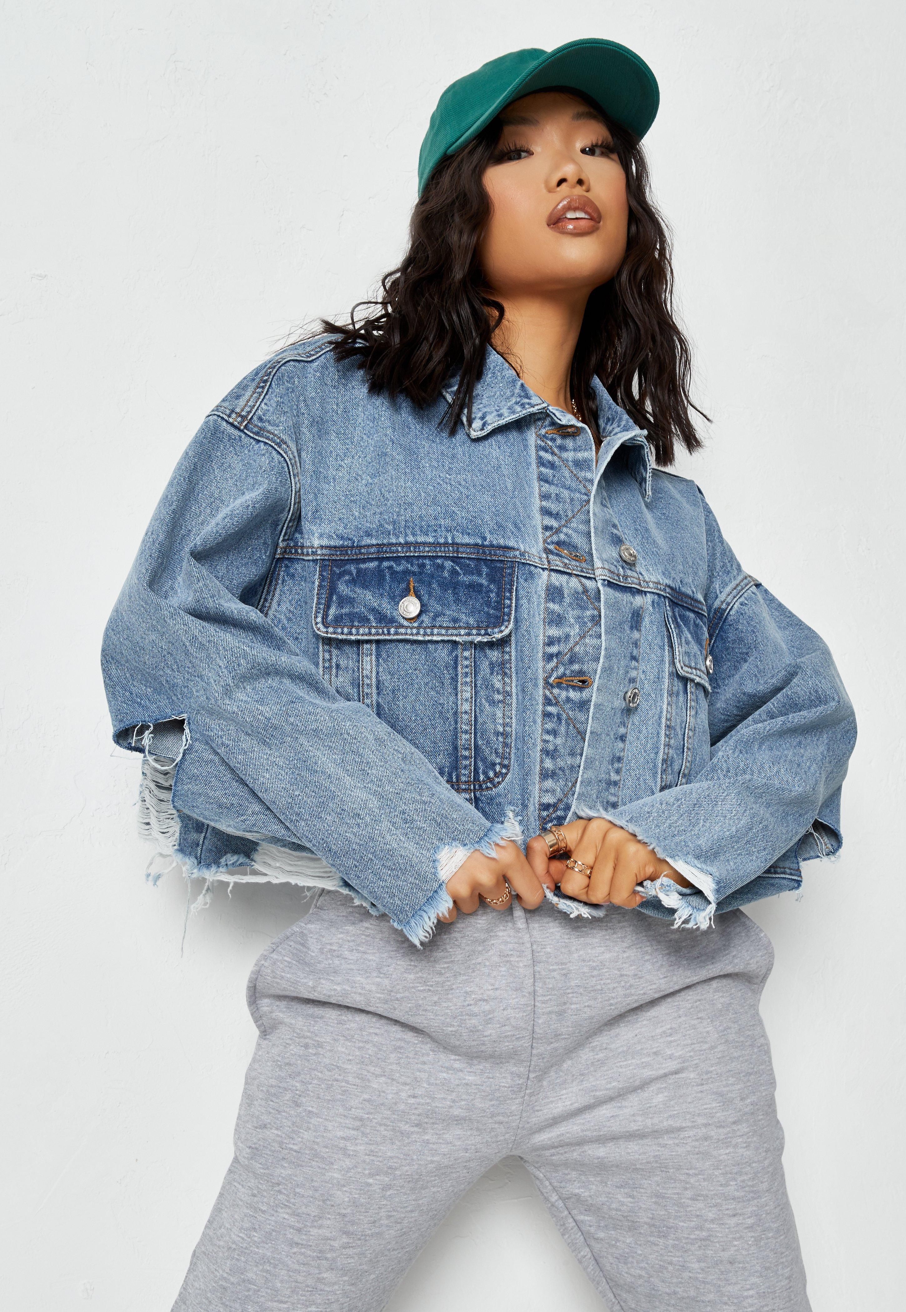back denim jacket