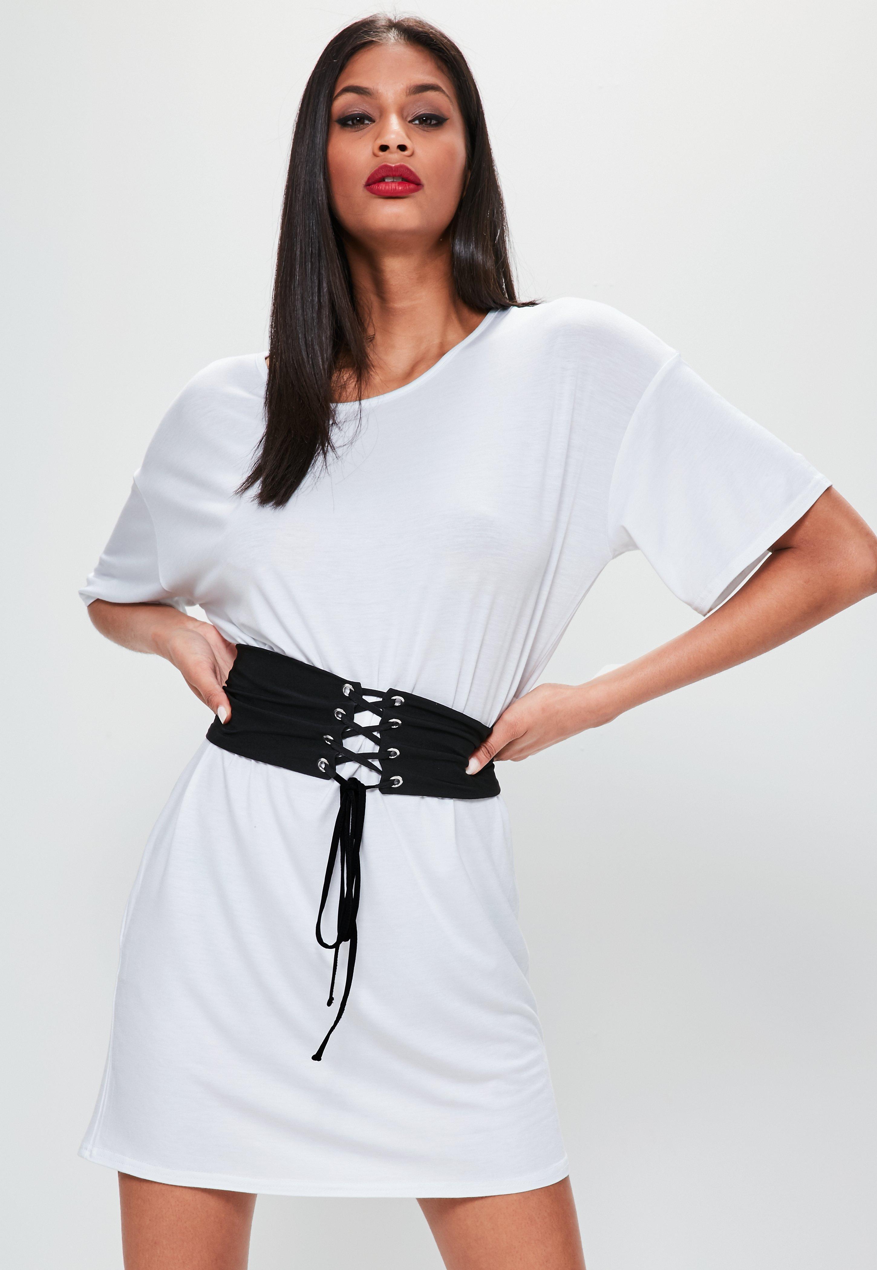 Oversized Shirt Dress With Belt Factory 