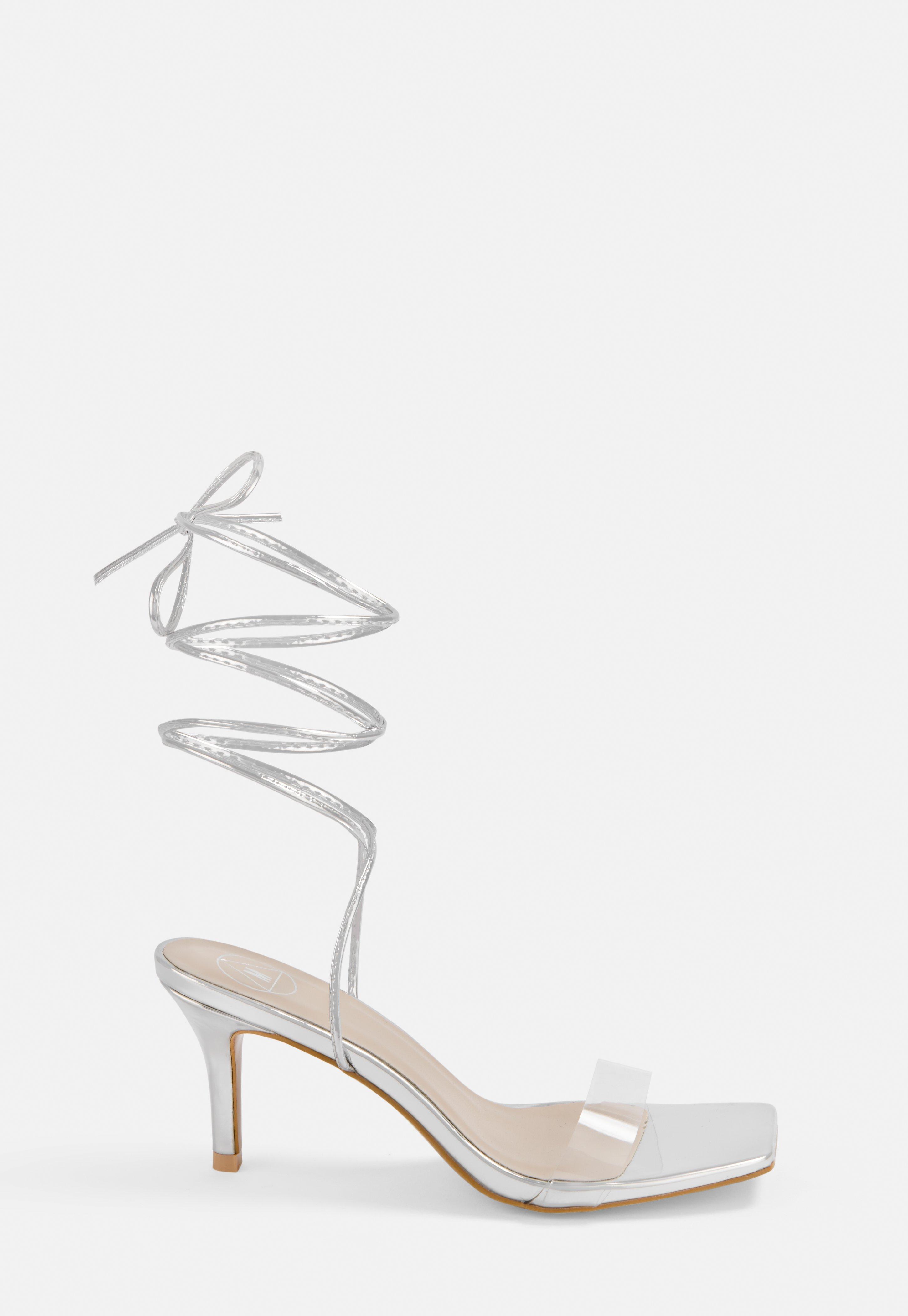 strappy small heels