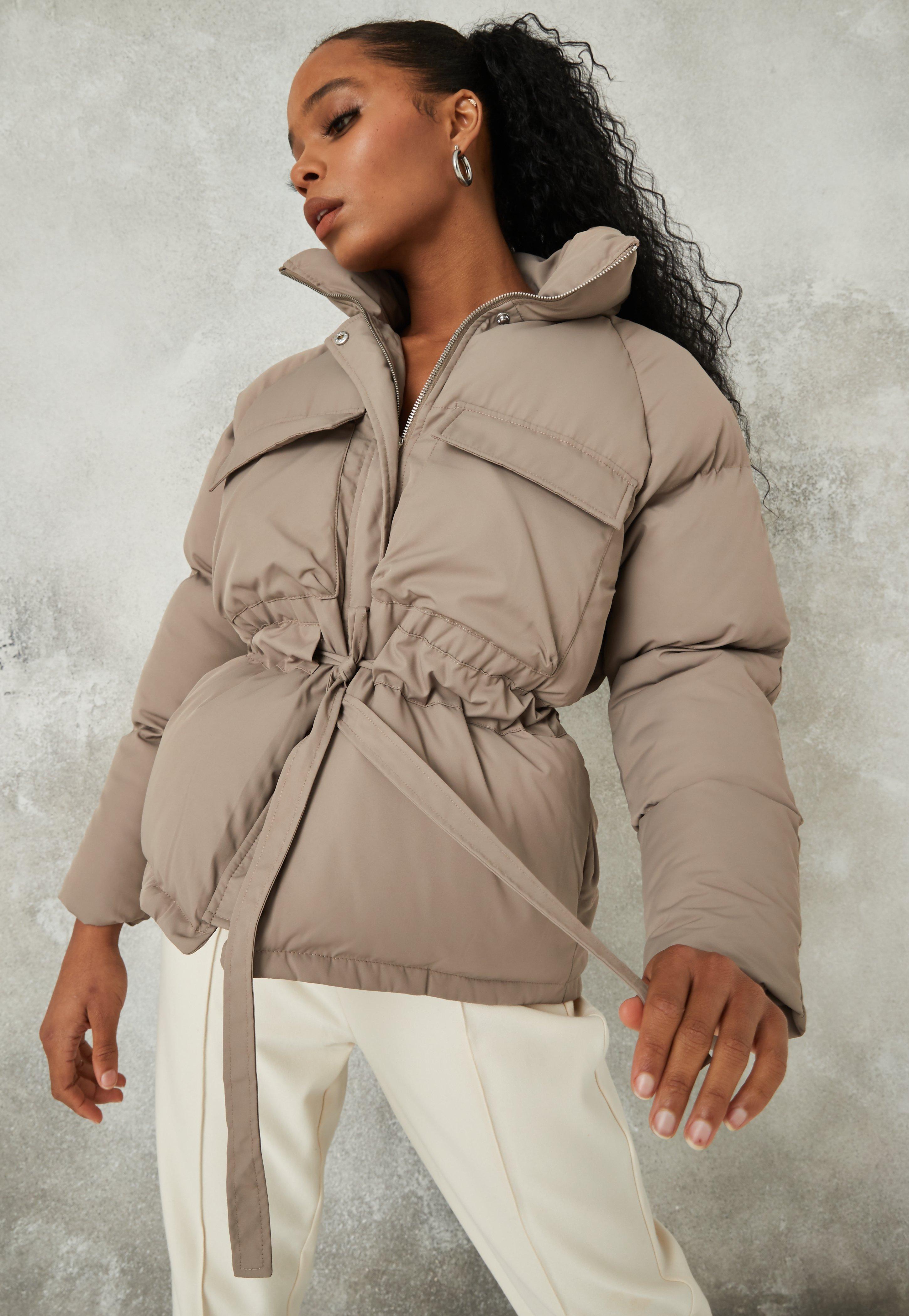 waist puffer jacket
