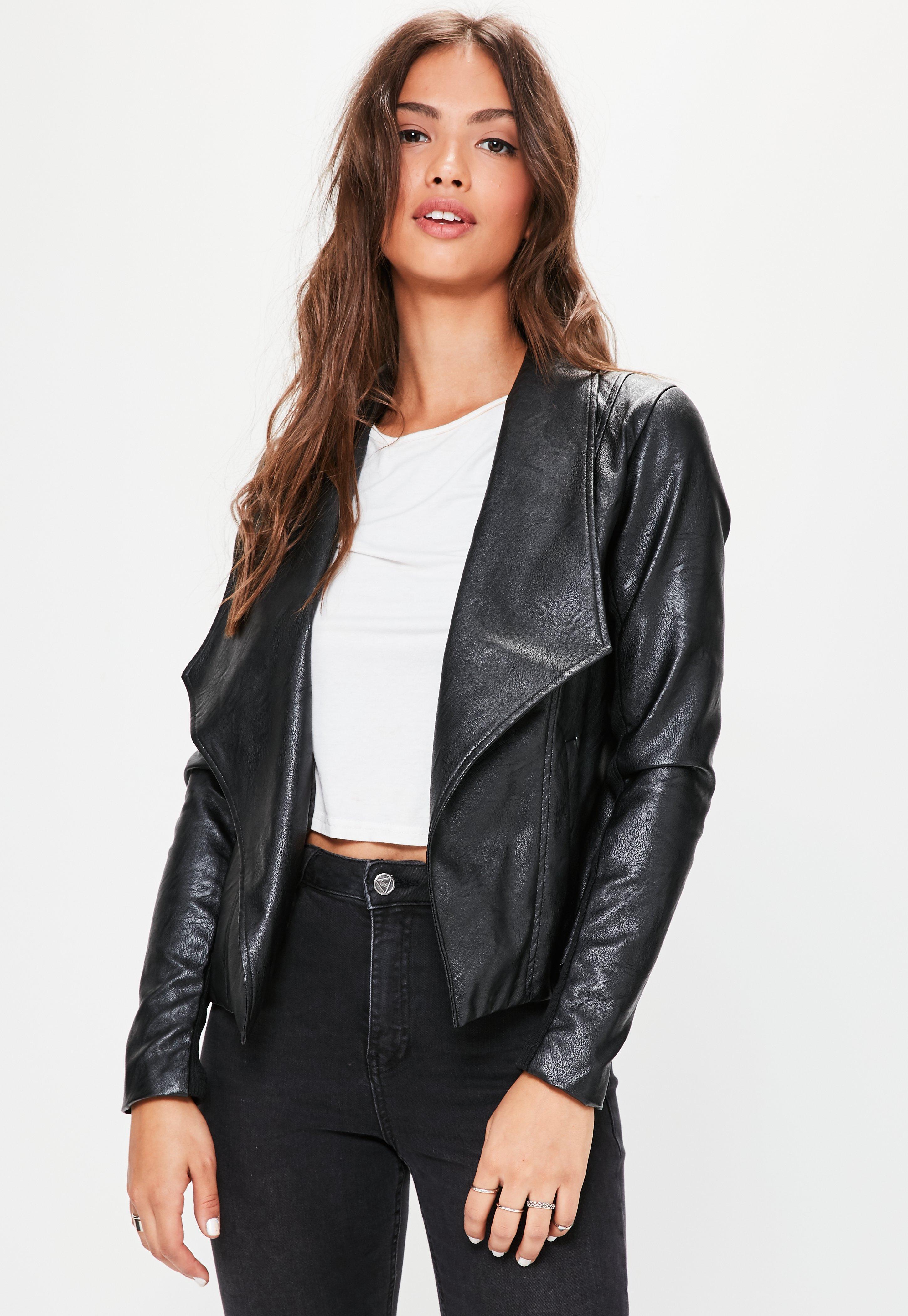 waterfall leather jacket