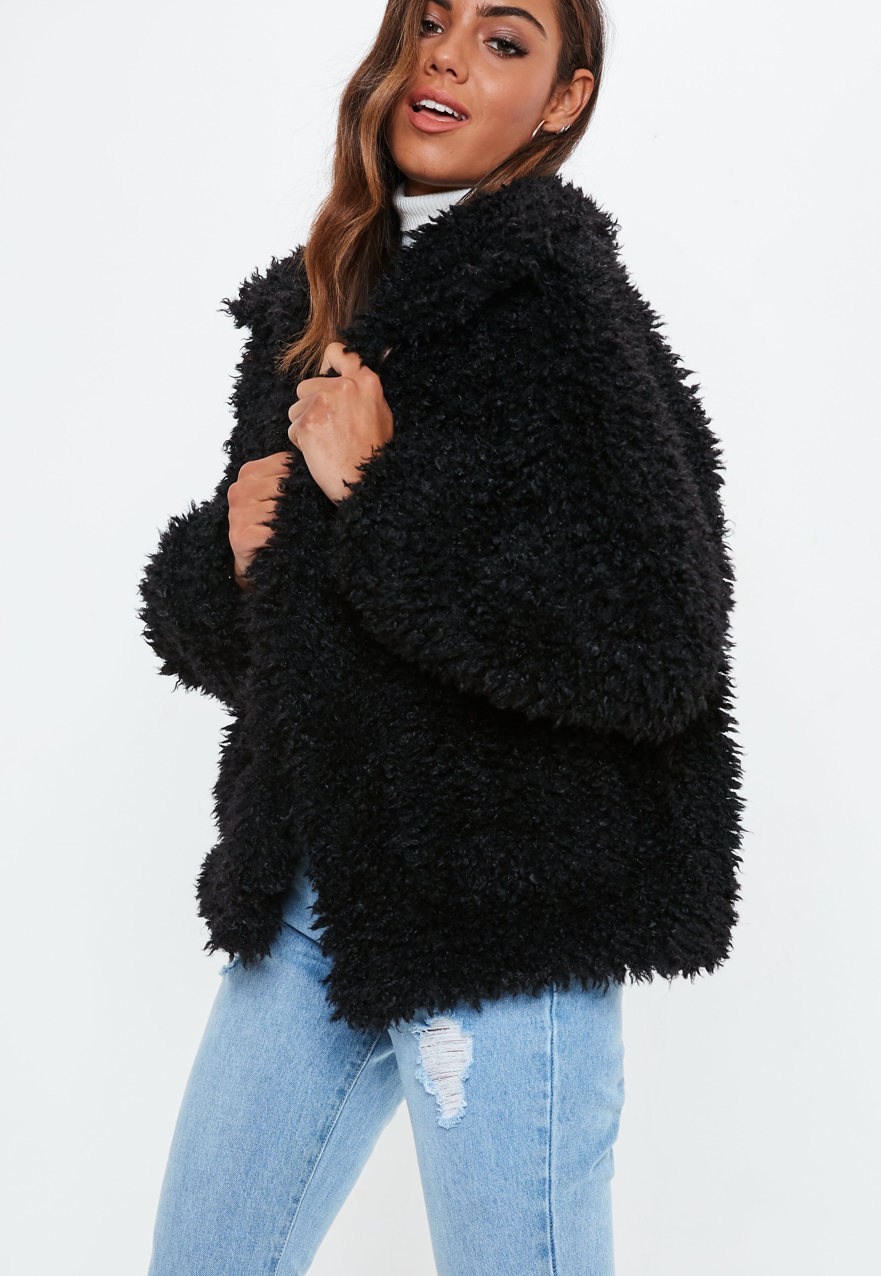 teddy borg jacket black