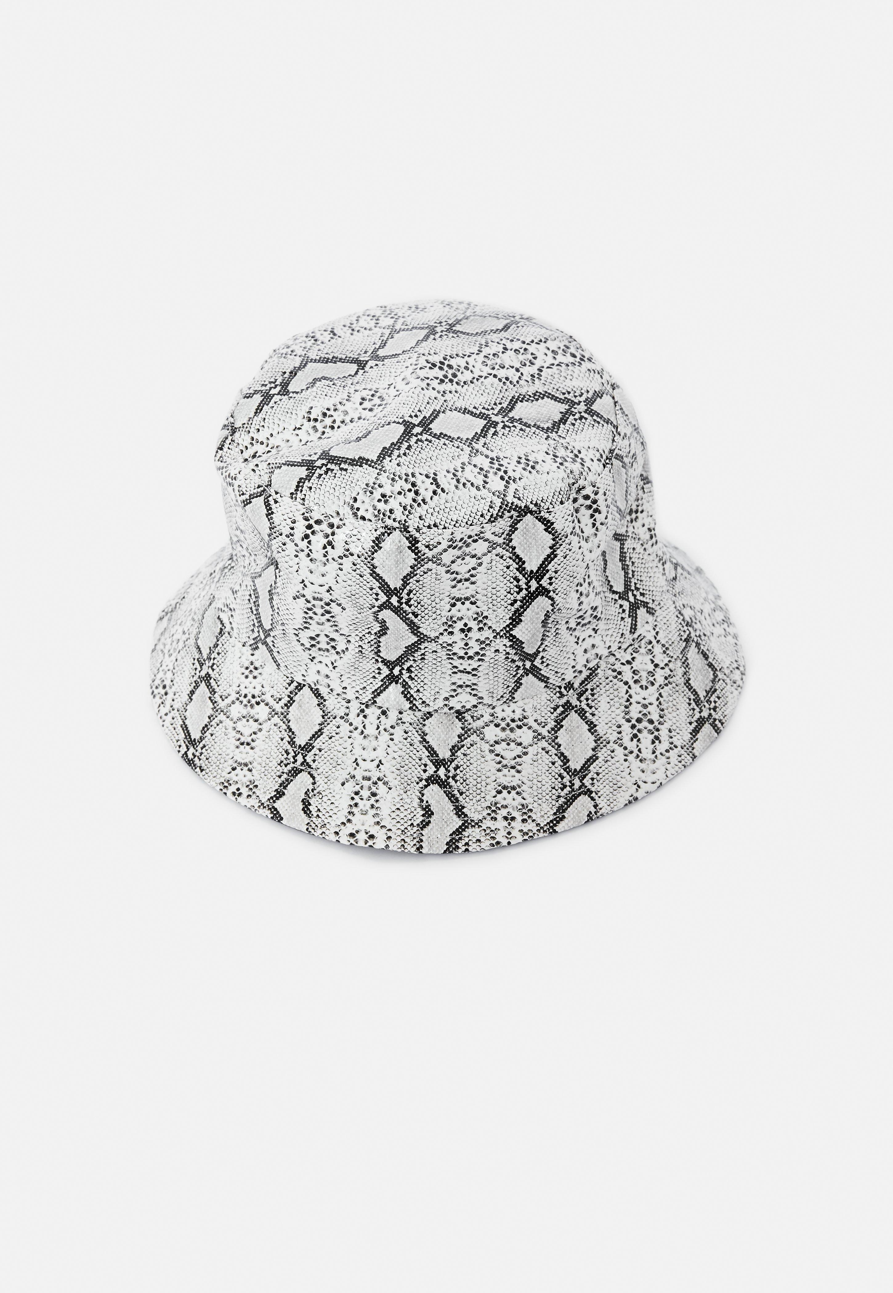snake print bucket hat