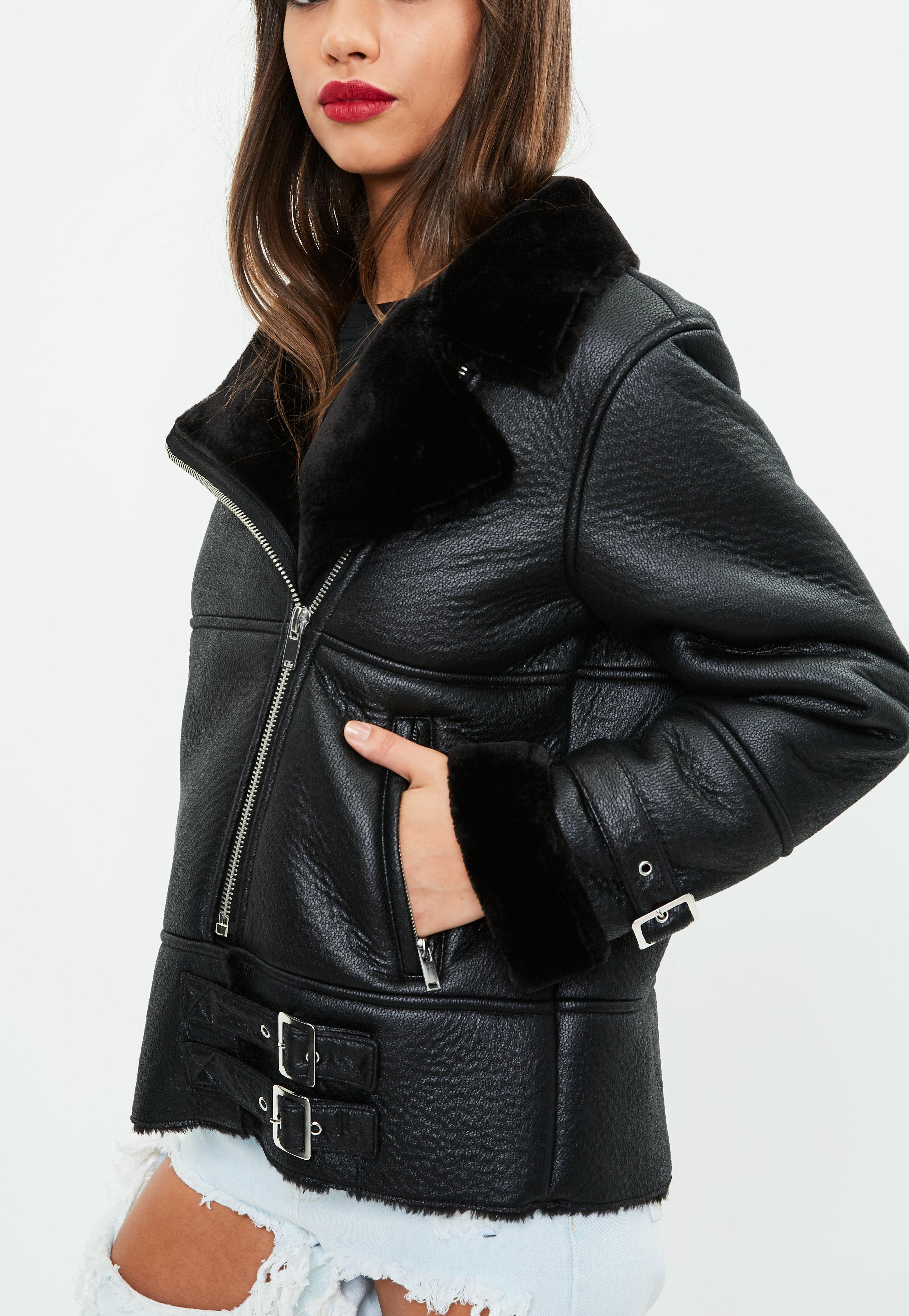 missguided aviator jacket