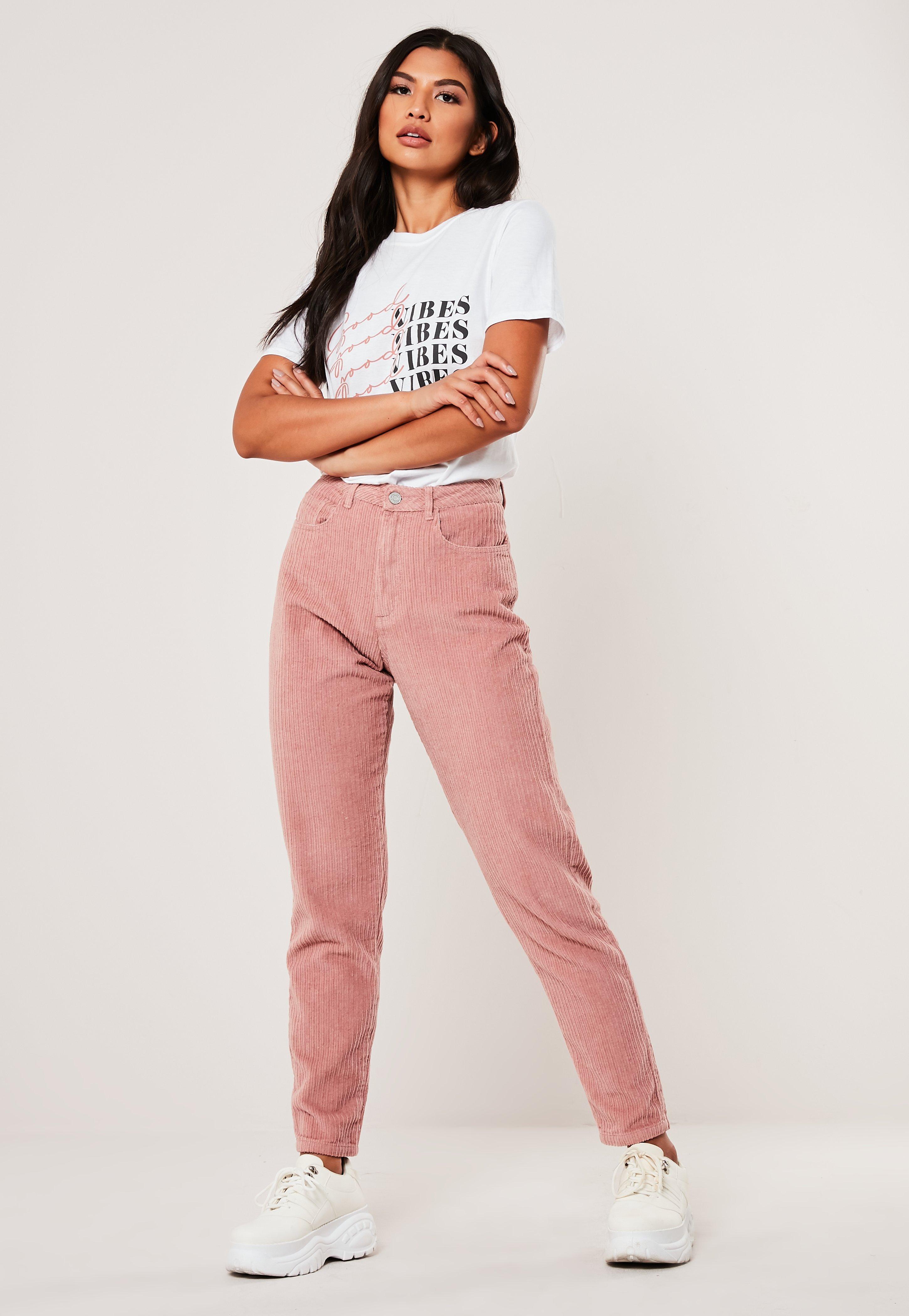 pink blush jeans