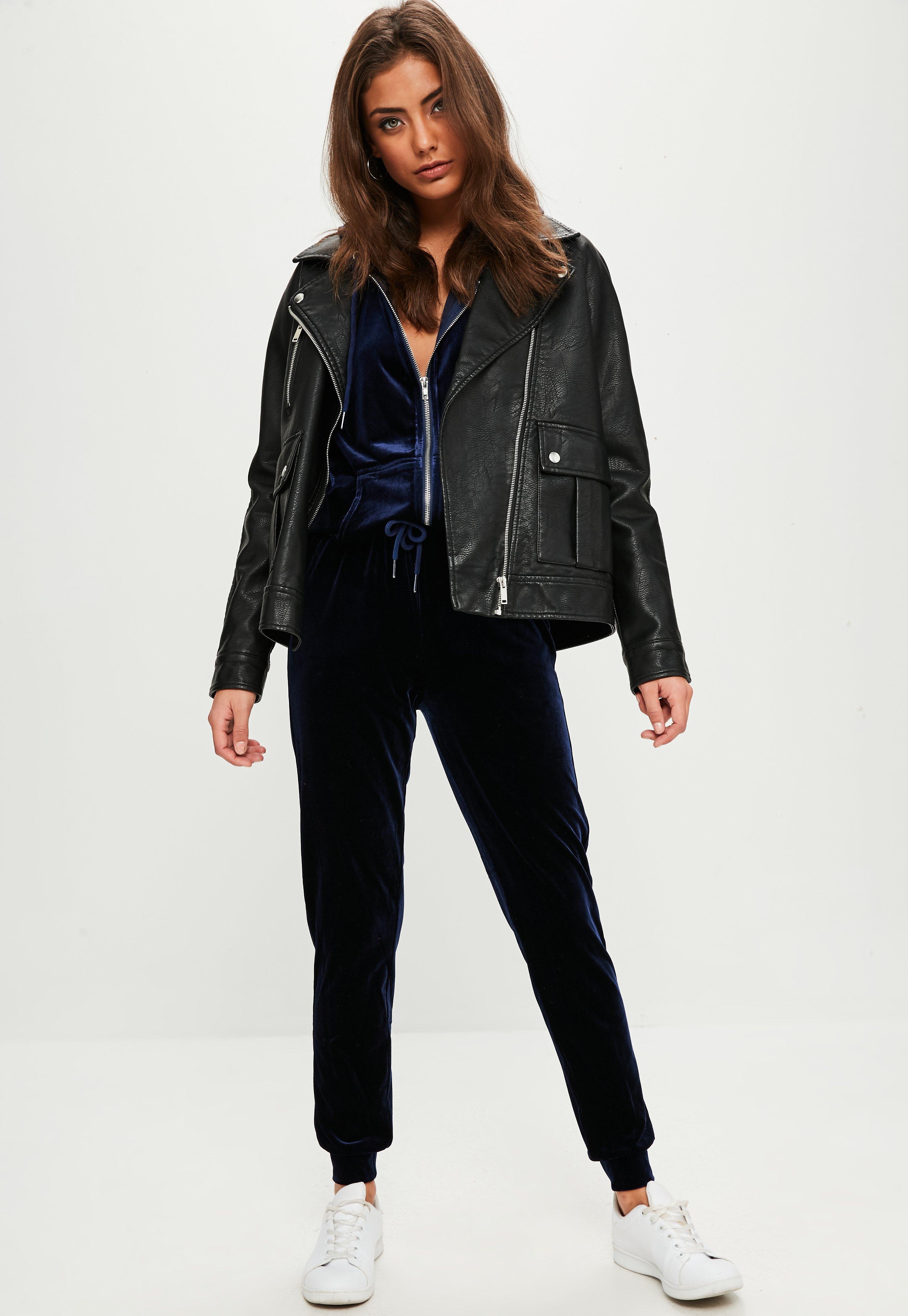 missguided velour tracksuit