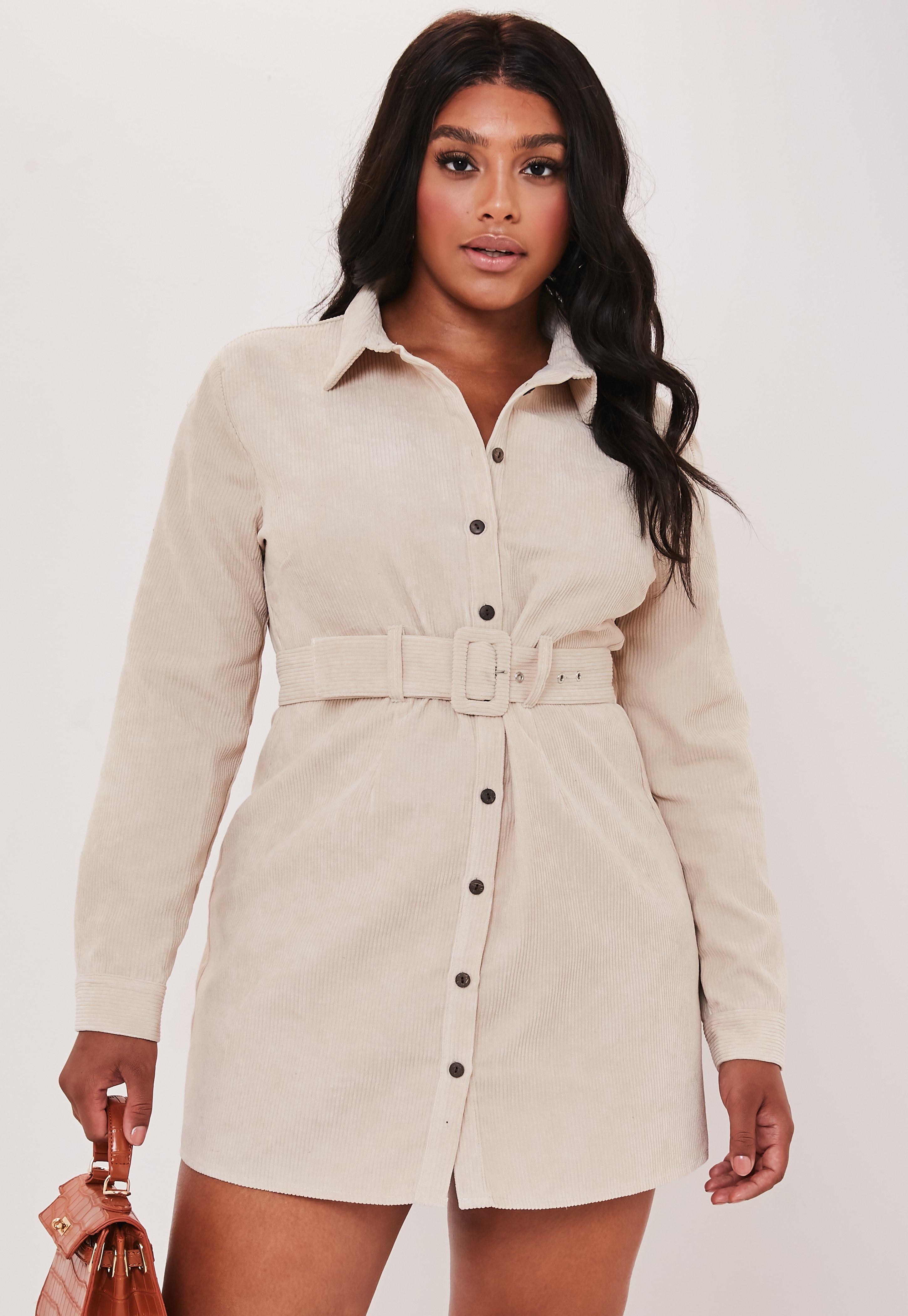 plus size cord dress