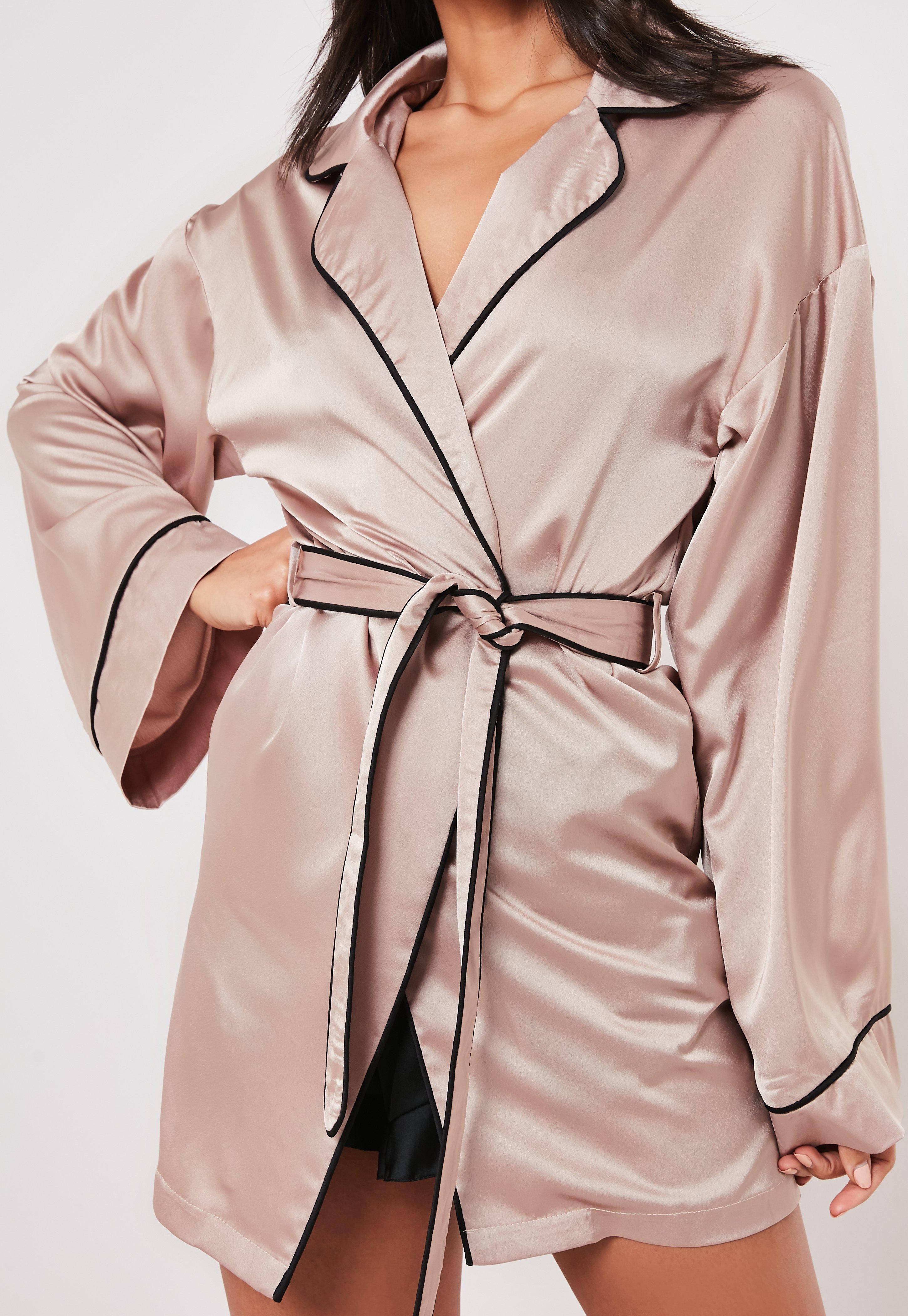 missguided robe satin