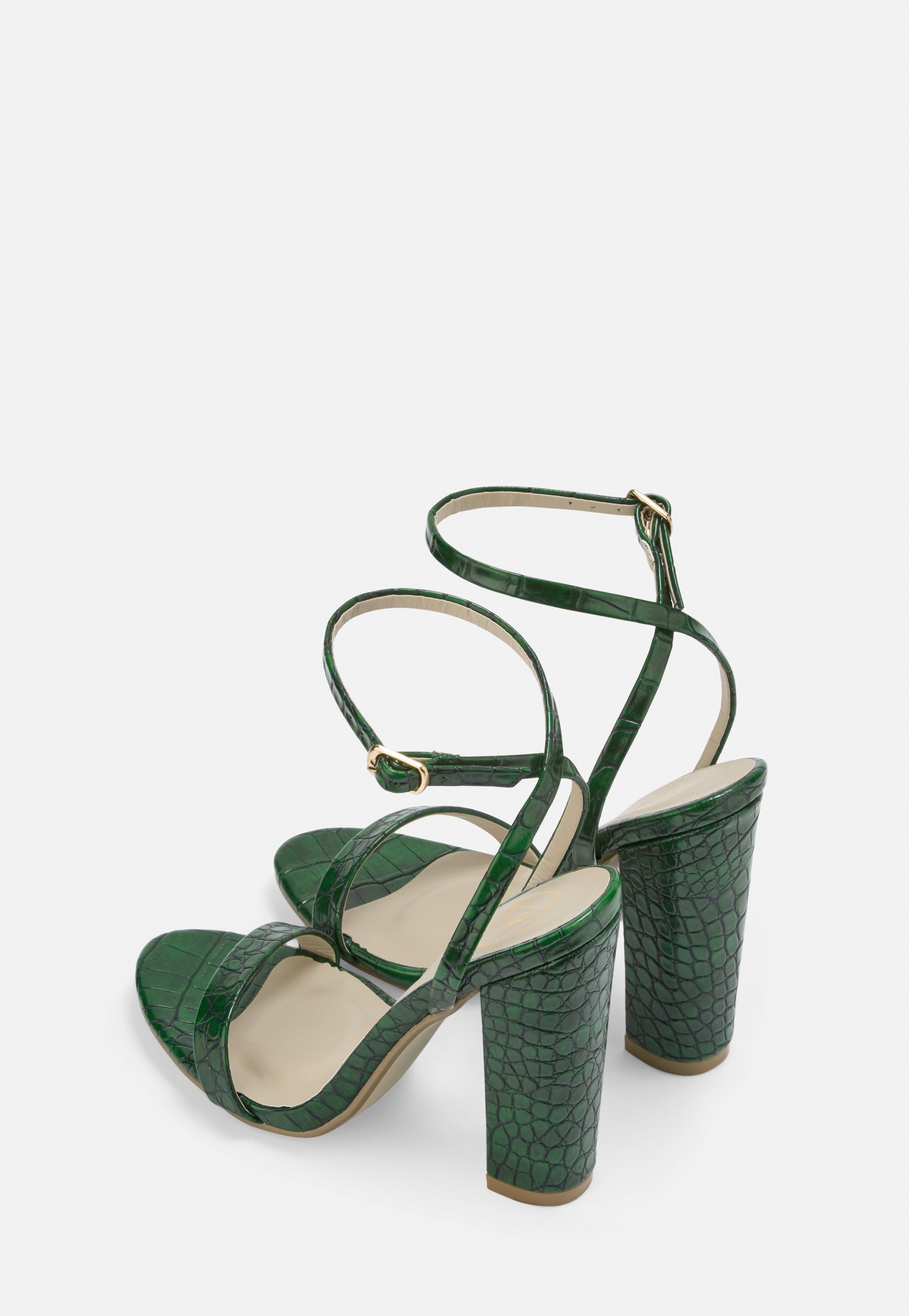 croc print sandals