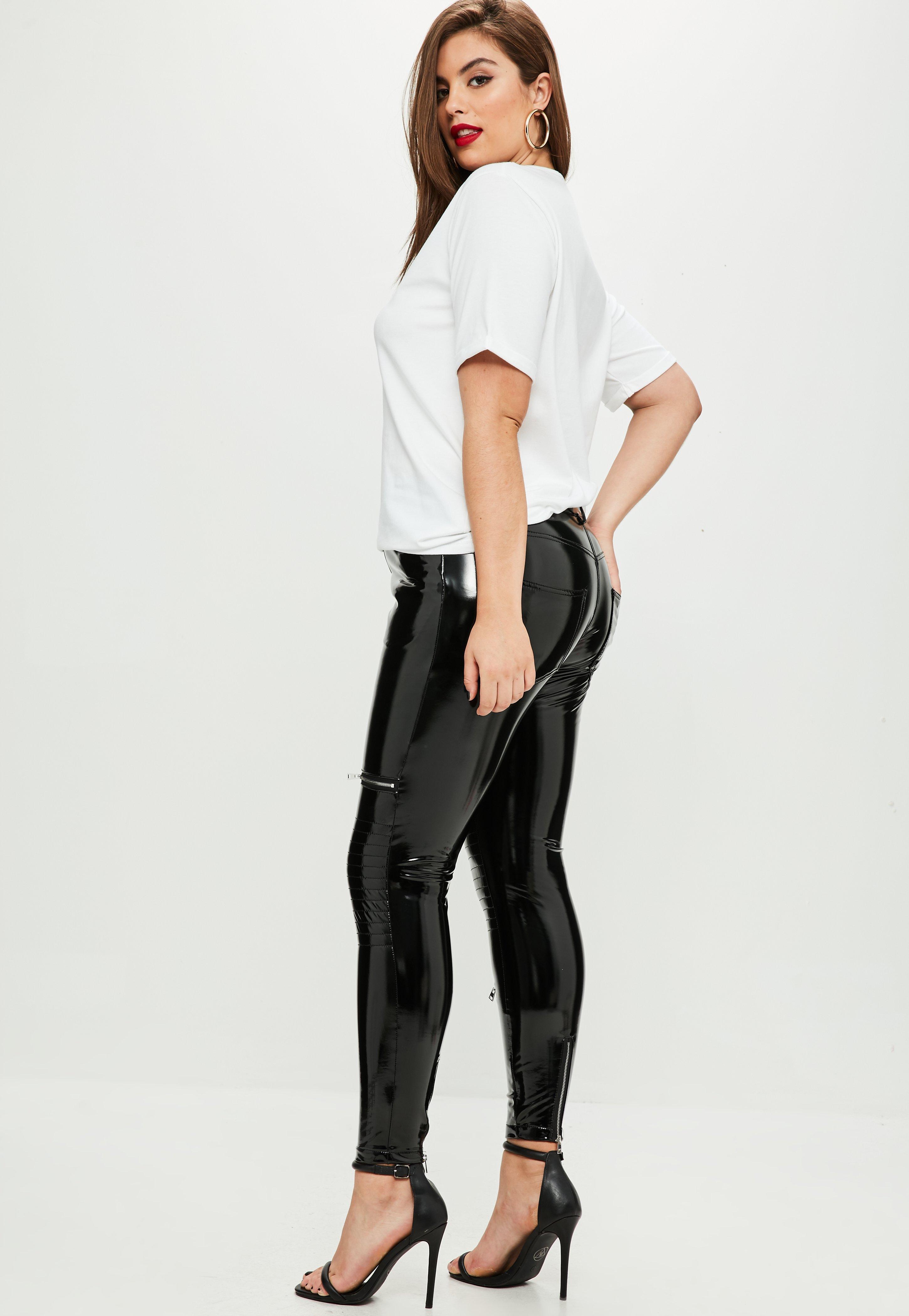 Missguided Vinyl Leggings Clearance, 58 