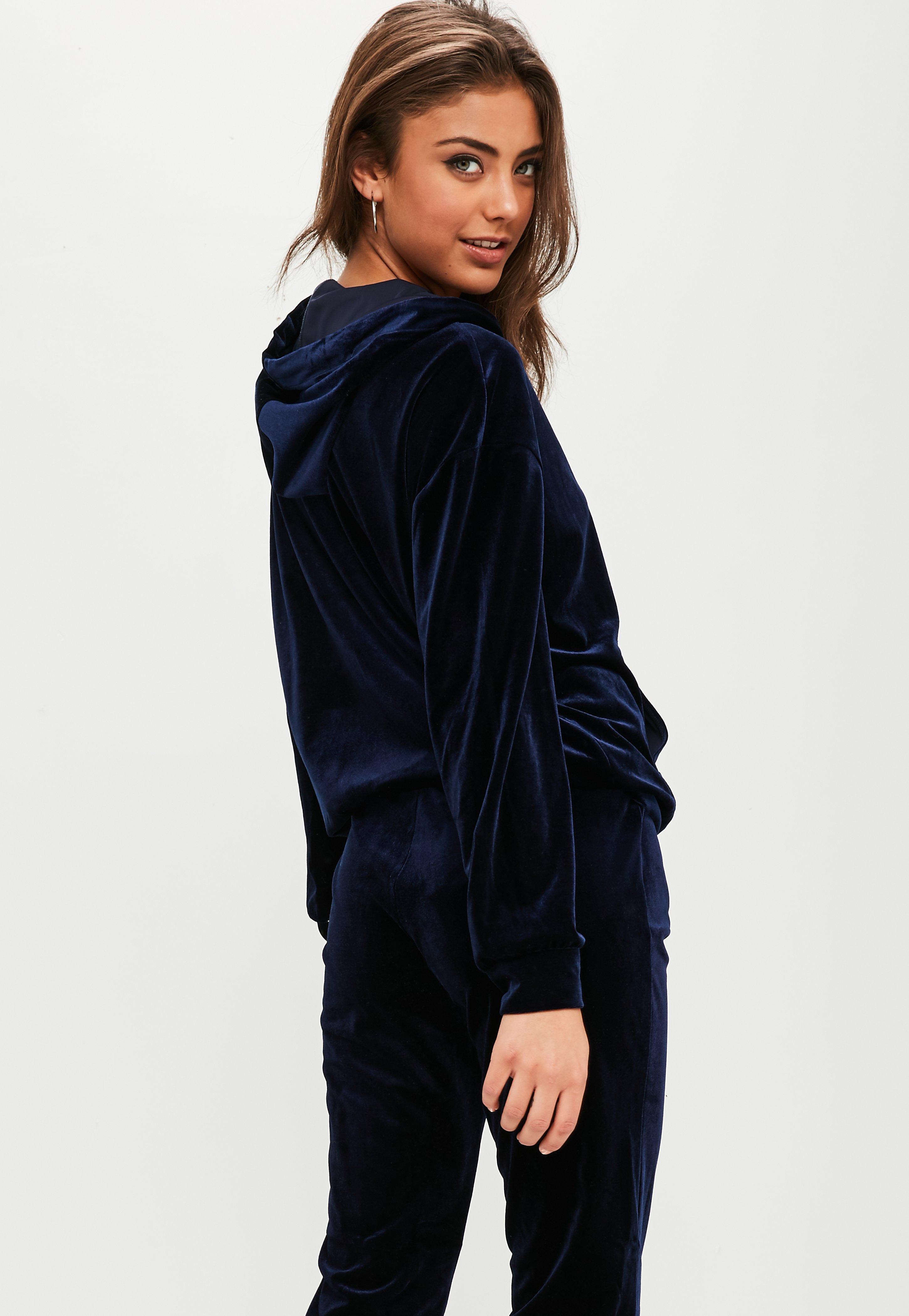 missguided velour tracksuit