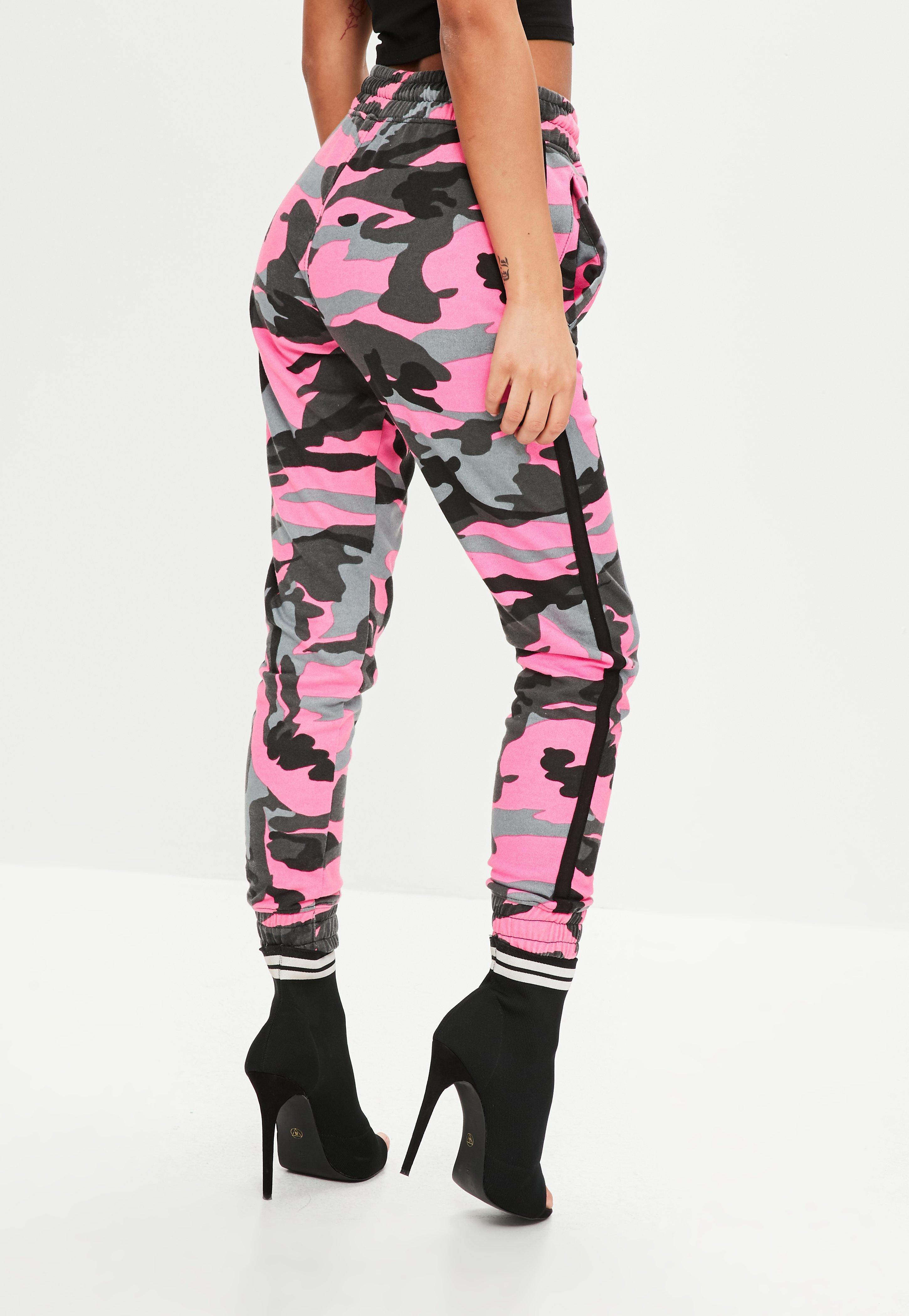 pink camo tracksuit